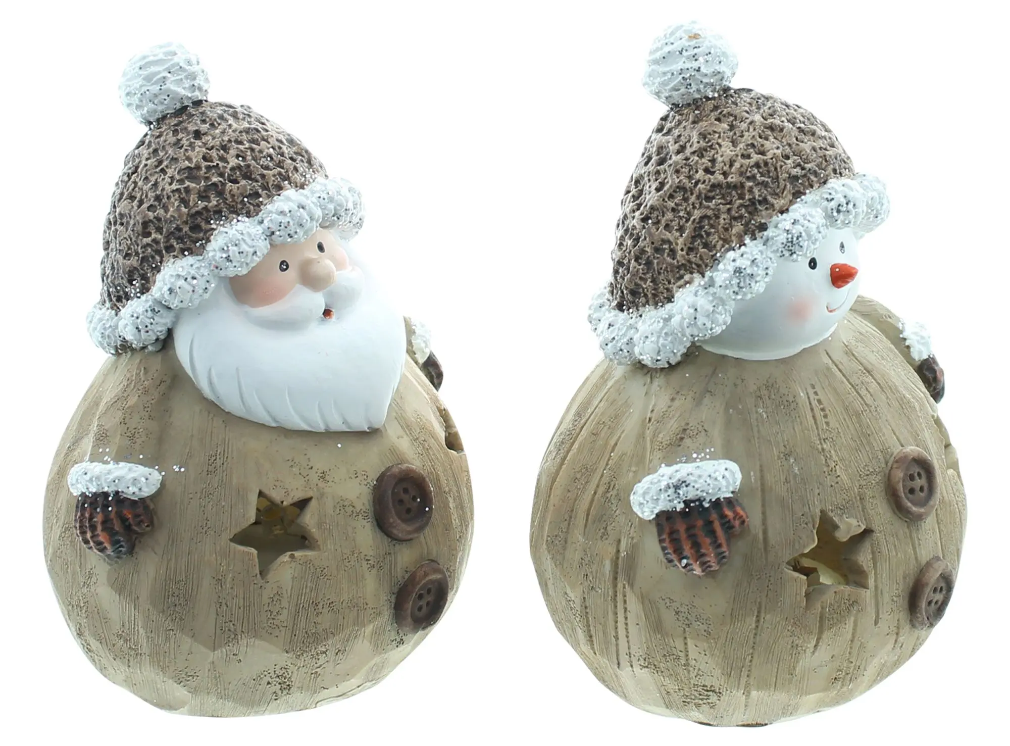 Acheter Lot de 2 figurines LED "copains d'hiver"  dans la boutique en ligne de Frank Flechtwaren pour Figurines Acheter Lot de 2 figurines LED "copains d'hiver"  dans la boutique en ligne de Frank Flechtwaren pour Figurines