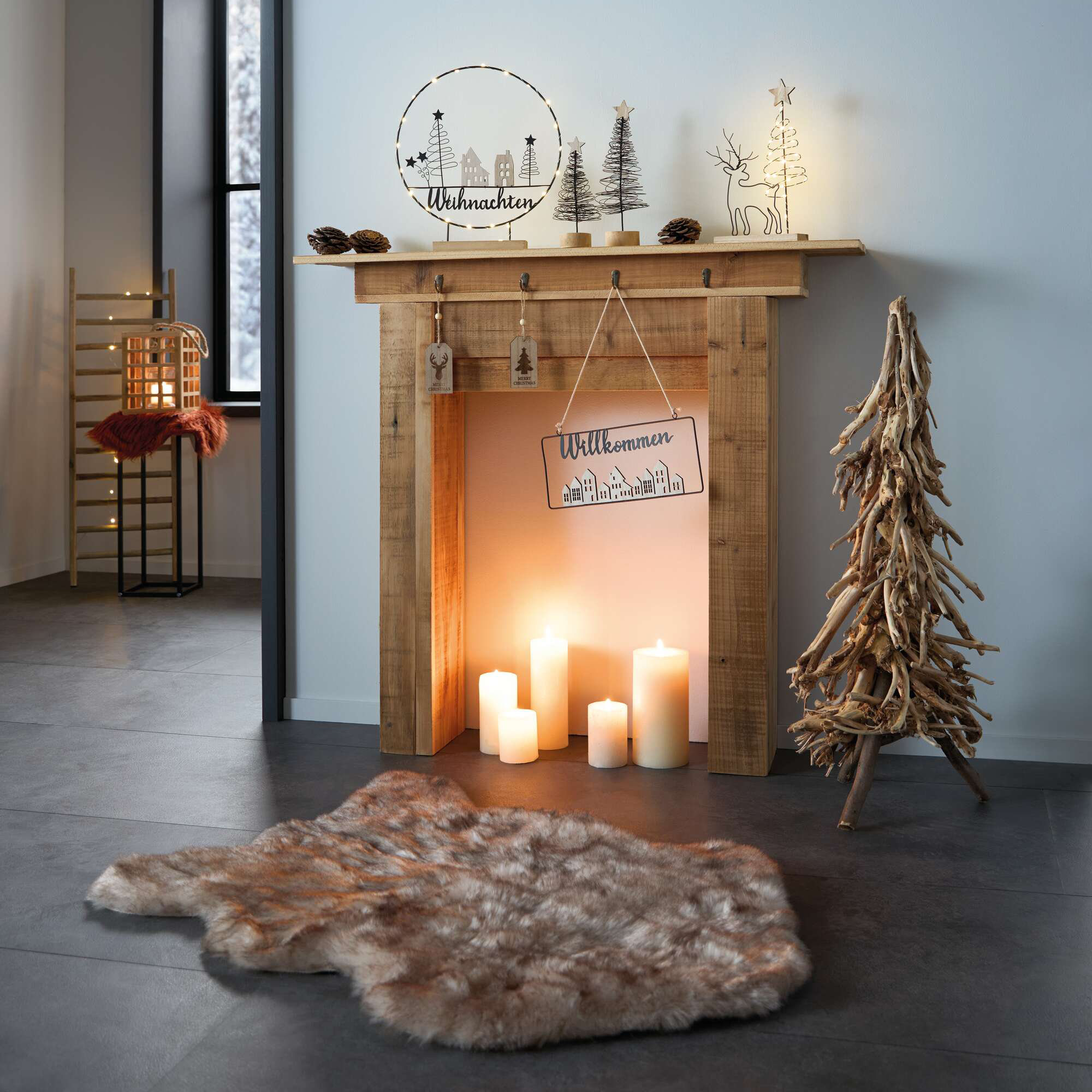Acheter Console cheminée "rustique" dans la boutique en ligne de Frank Flechtwaren pour Automne Acheter Console cheminée "rustique" dans la boutique en ligne de Frank Flechtwaren pour Automne