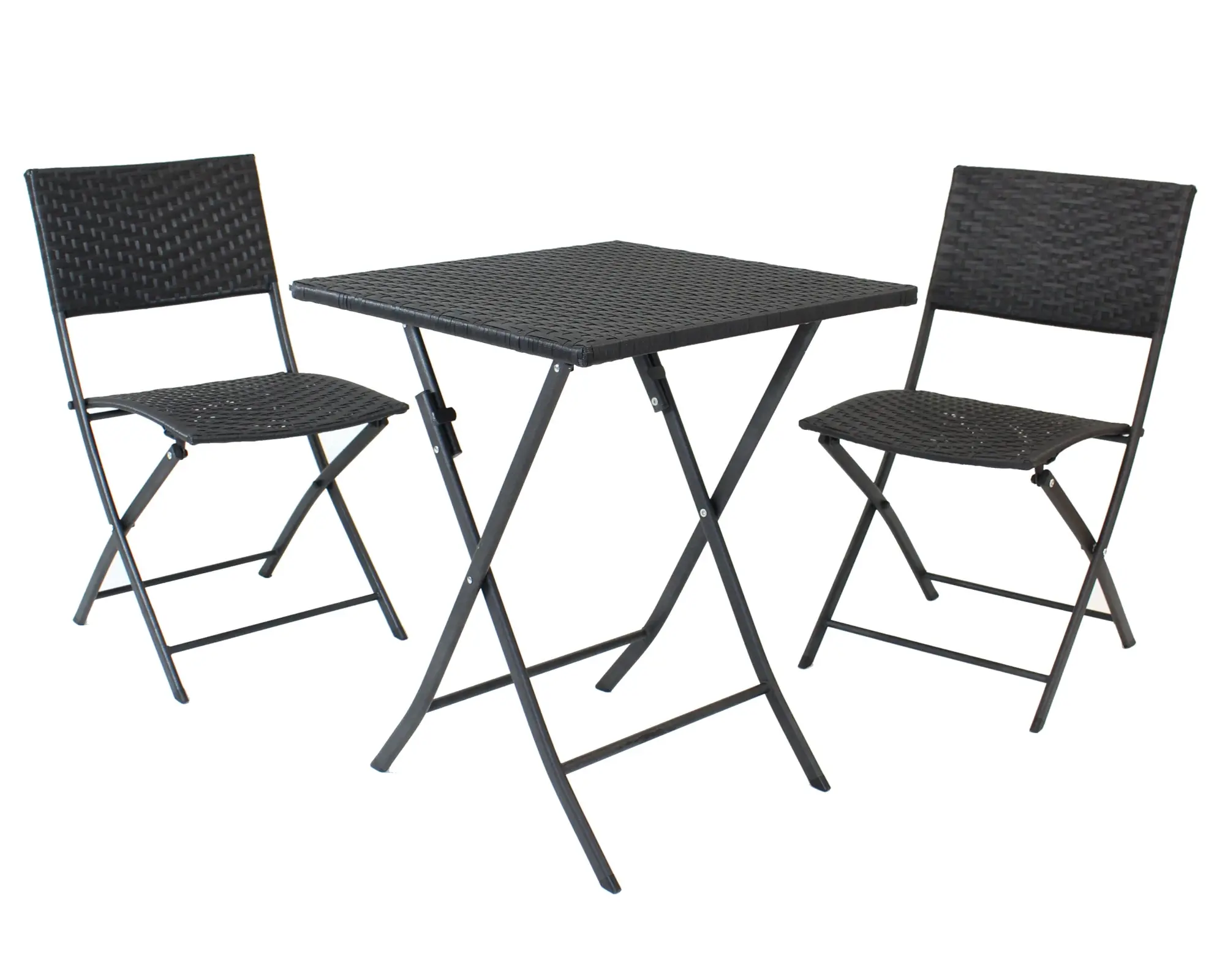 Acheter Set bistrot "pure élégance" 3 pcs  dans la boutique en ligne de Frank Flechtwaren pour Jardin &amp; balcon