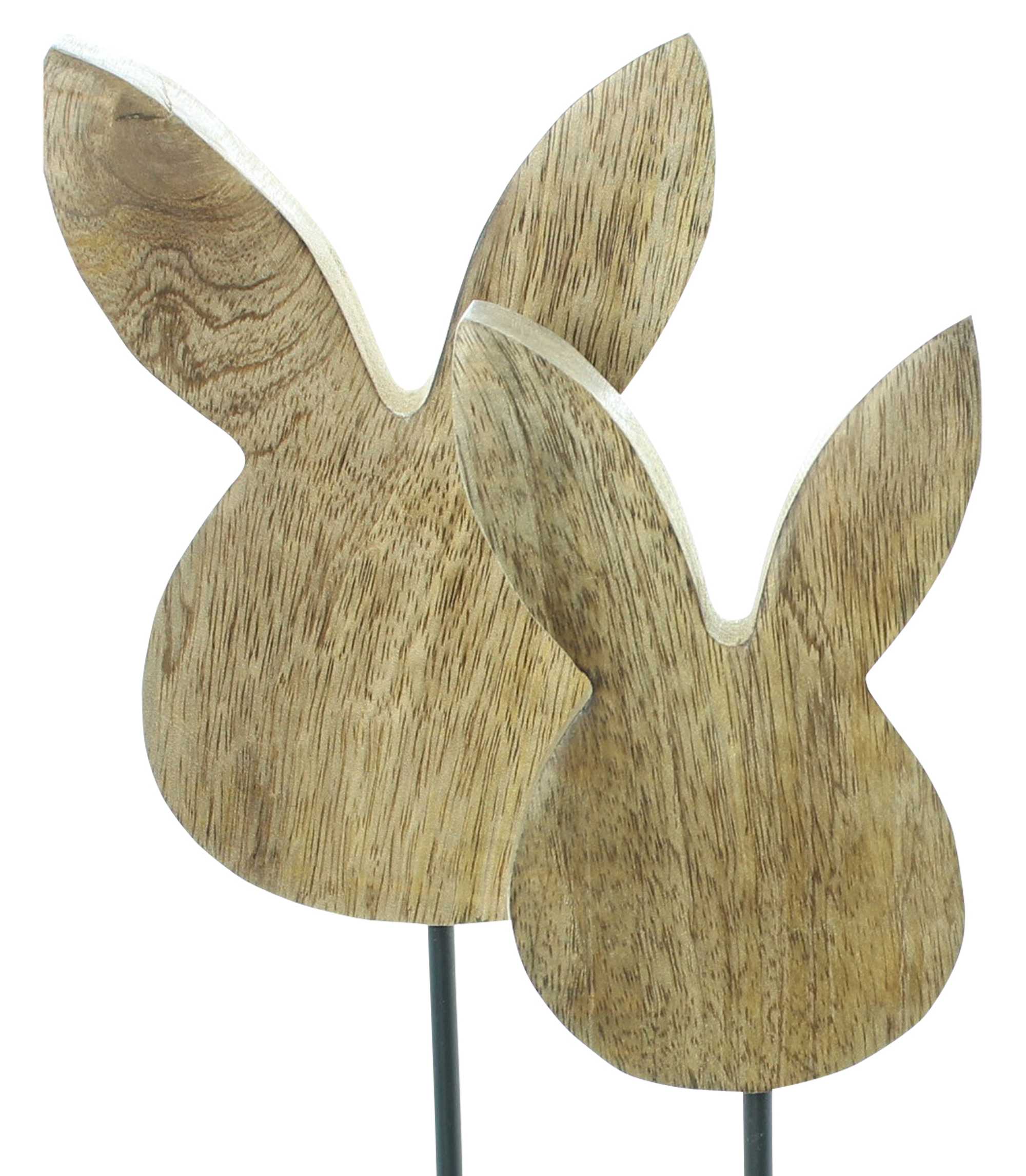 Acheter Lot de 2 décorations de Pâques "lapin"  dans la boutique en ligne de Frank Flechtwaren pour Pâques
