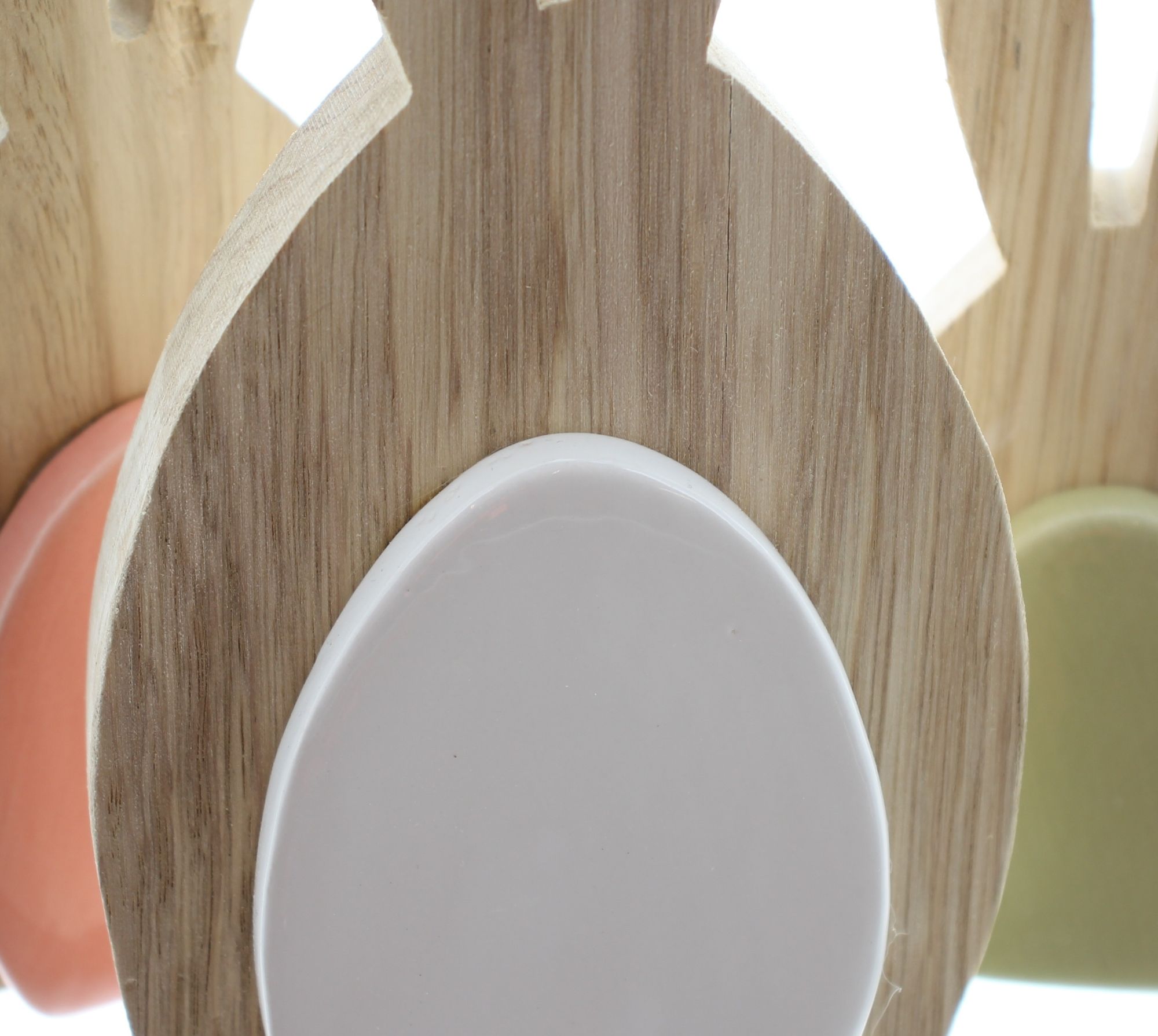 Acheter Lot de 3 lapins "oeuf en porcelaine"  dans la boutique en ligne de Frank Flechtwaren pour Lapin &amp; co