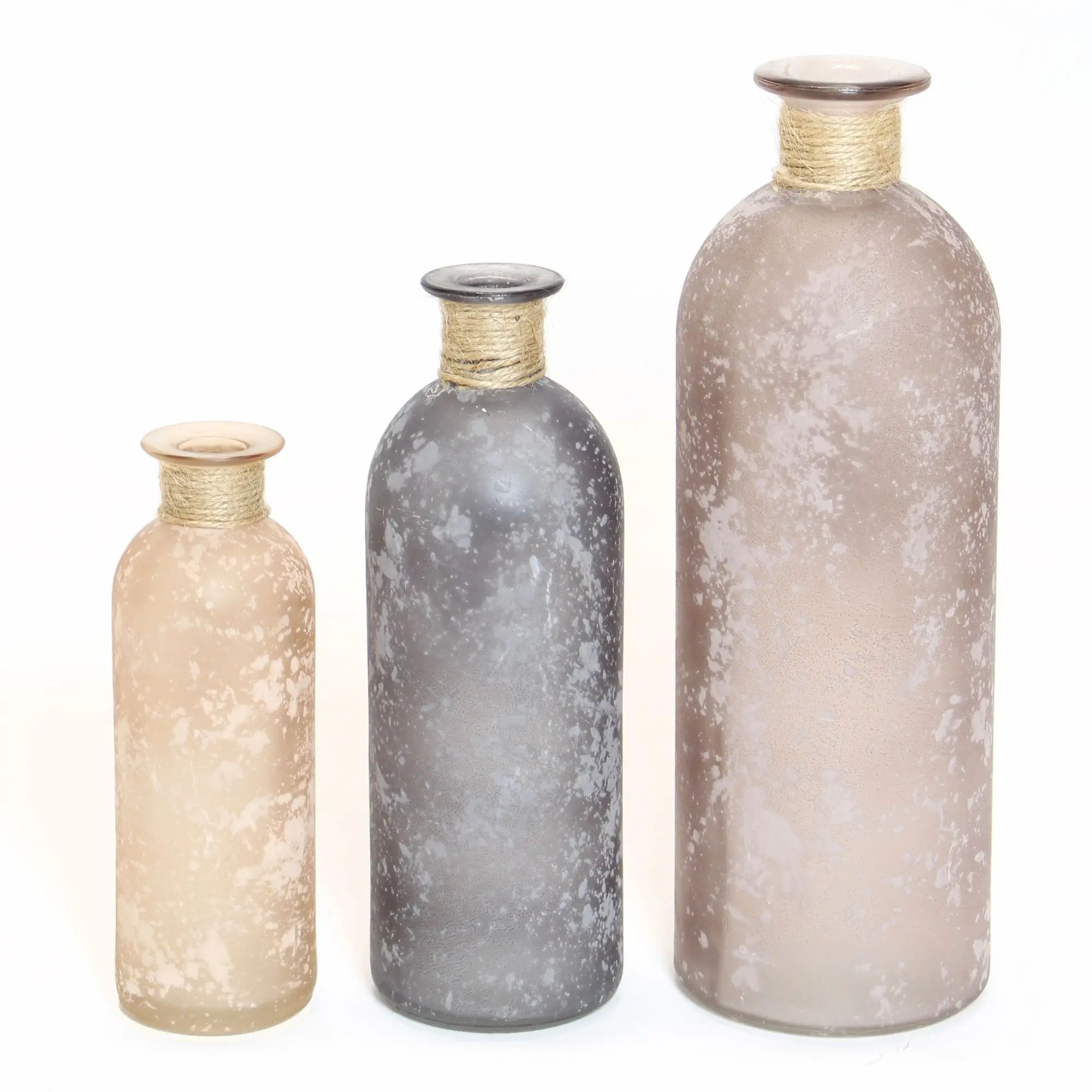 Acheter Lot de 3 vases décoratifs "petit coeur"  dans la boutique en ligne de Frank Flechtwaren pour Vases