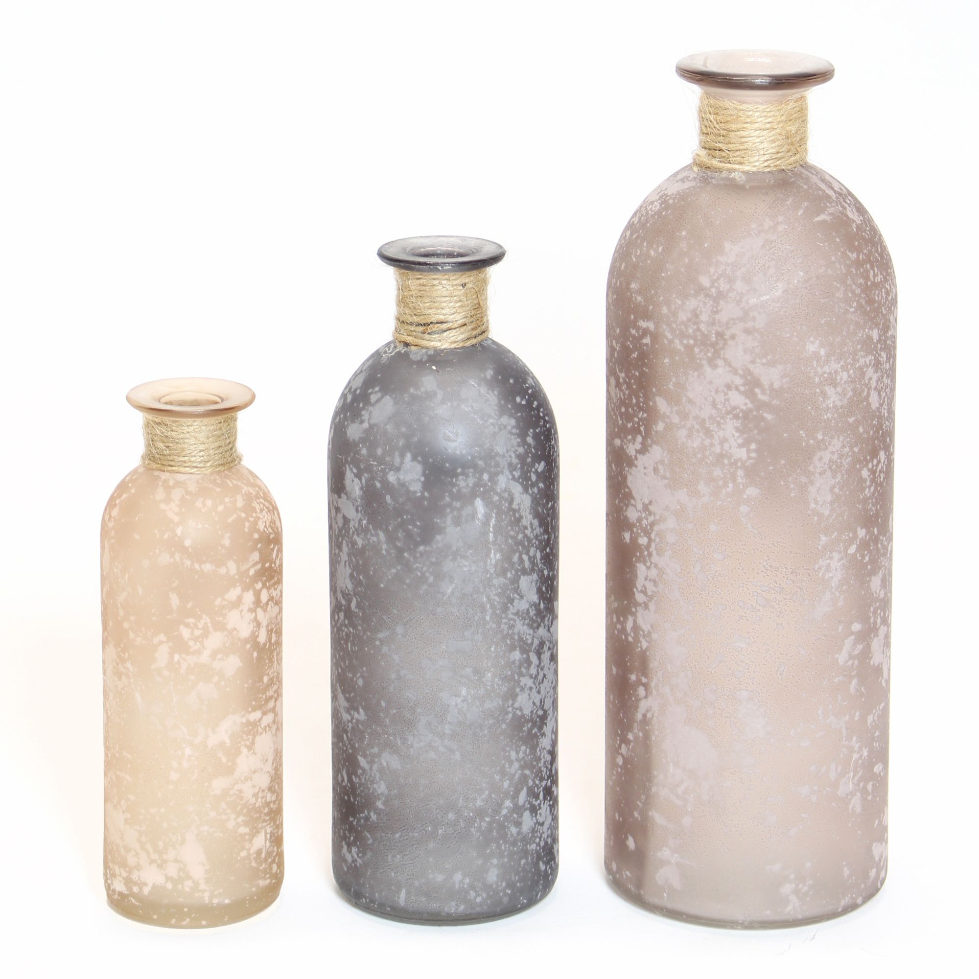 Acheter Lot de 3 vases décoratifs "petit coeur"  dans la boutique en ligne de Frank Flechtwaren pour Vases