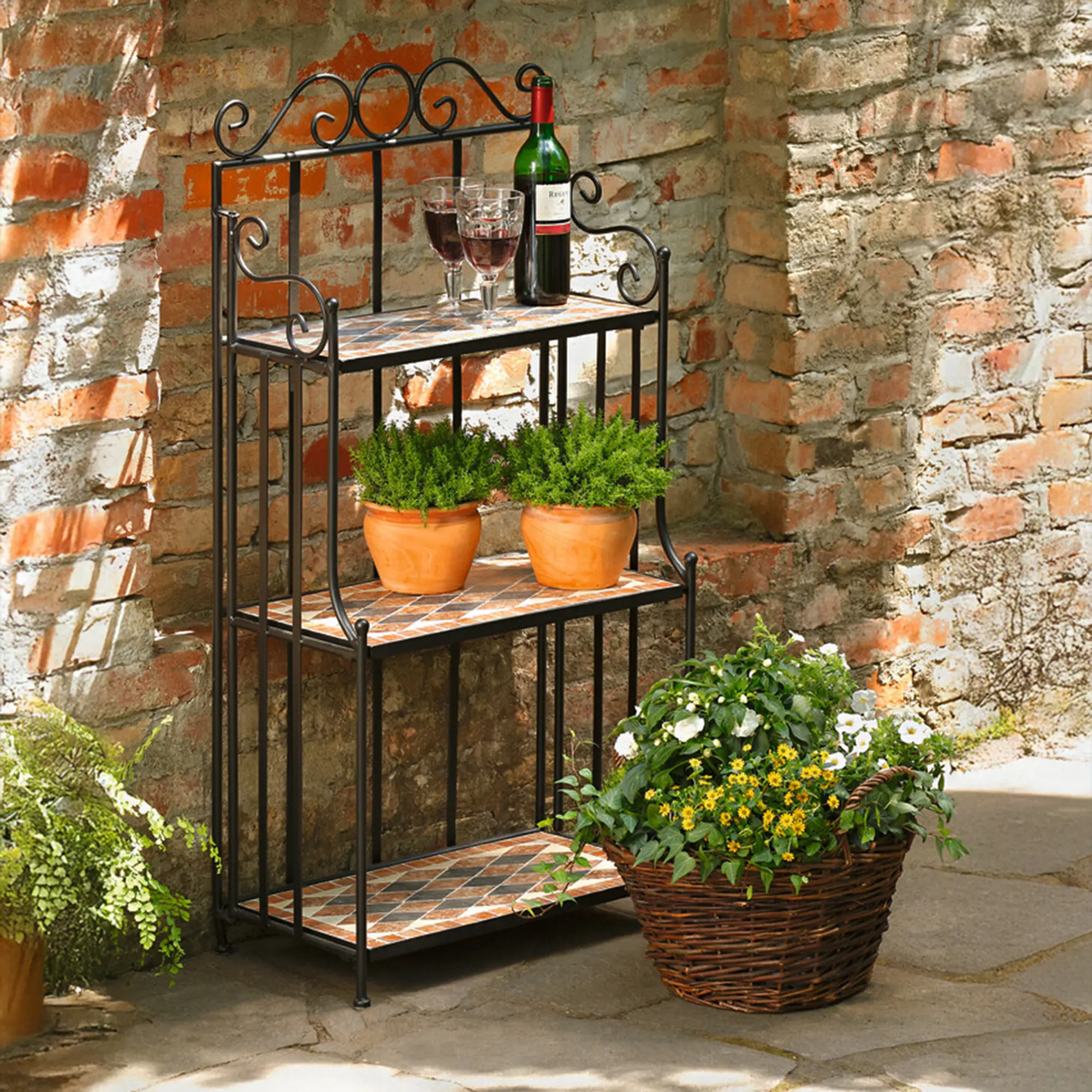 Acheter Étagère "mosaïque"  dans la boutique en ligne de Frank Flechtwaren