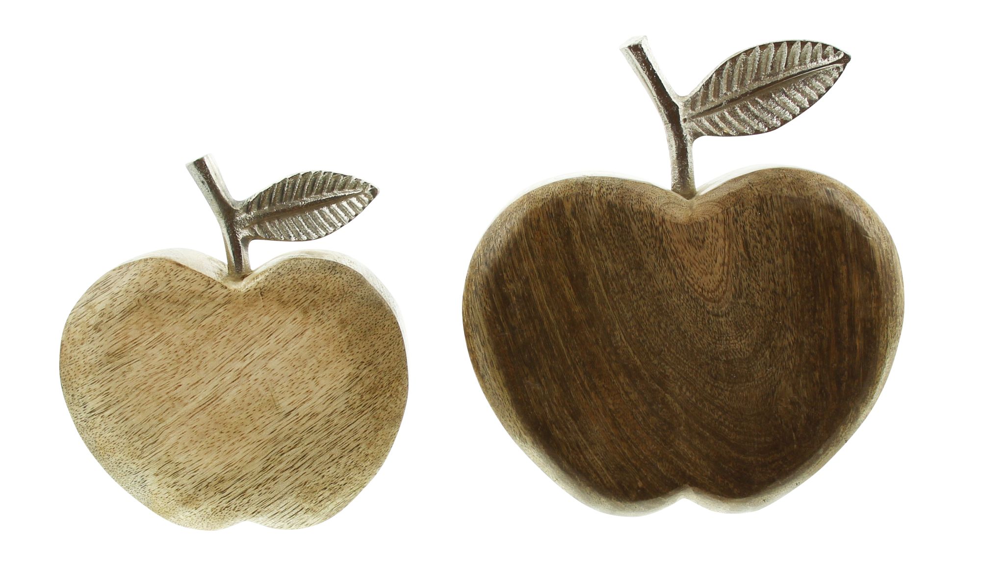 Acheter Lot de 2 pommes "bois de manguier" dans la boutique en ligne de Frank Flechtwaren pour Automne Acheter Lot de 2 pommes "bois de manguier" dans la boutique en ligne de Frank Flechtwaren pour Automne