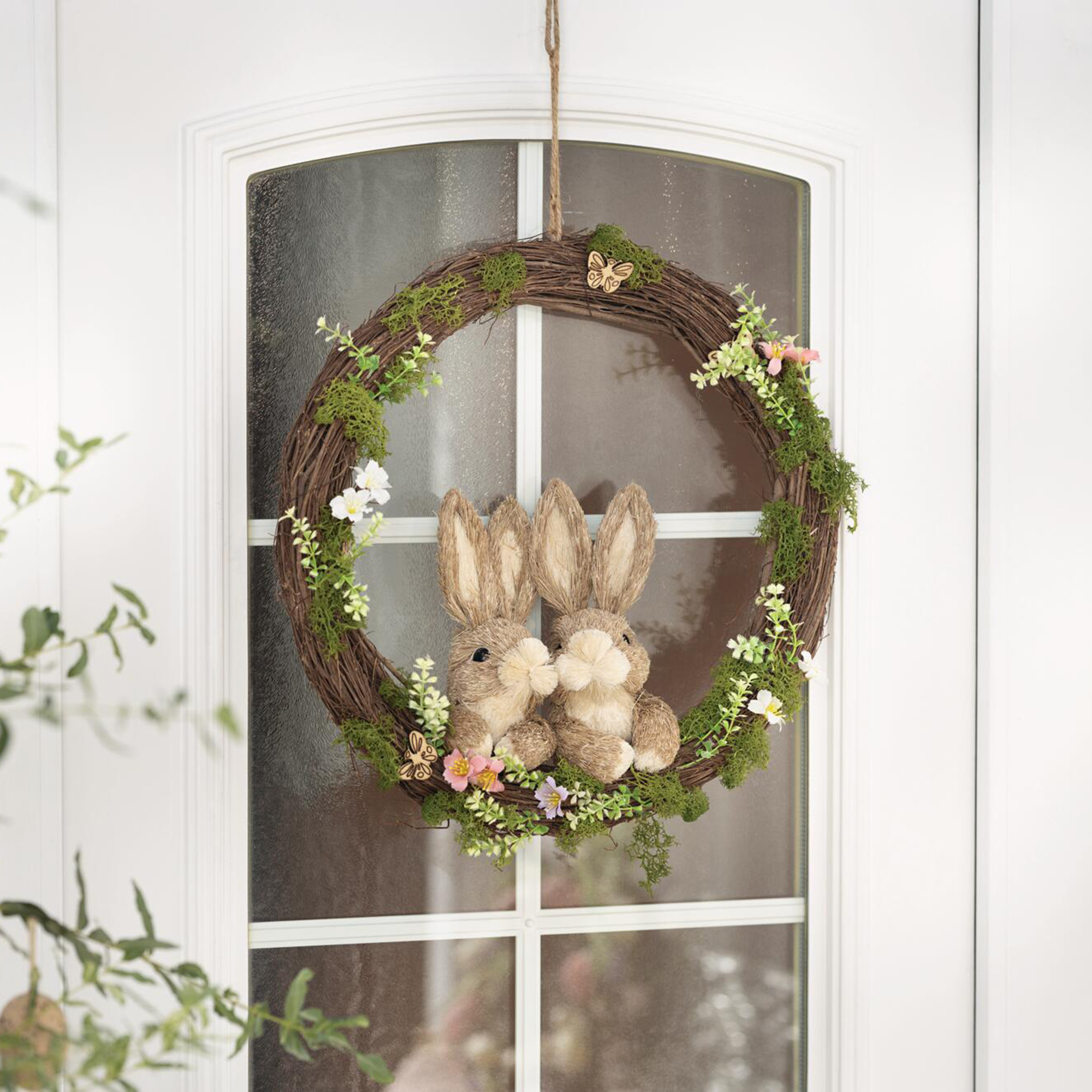 Acheter Couronne " couple de lapins"  dans la boutique en ligne de Frank Flechtwaren