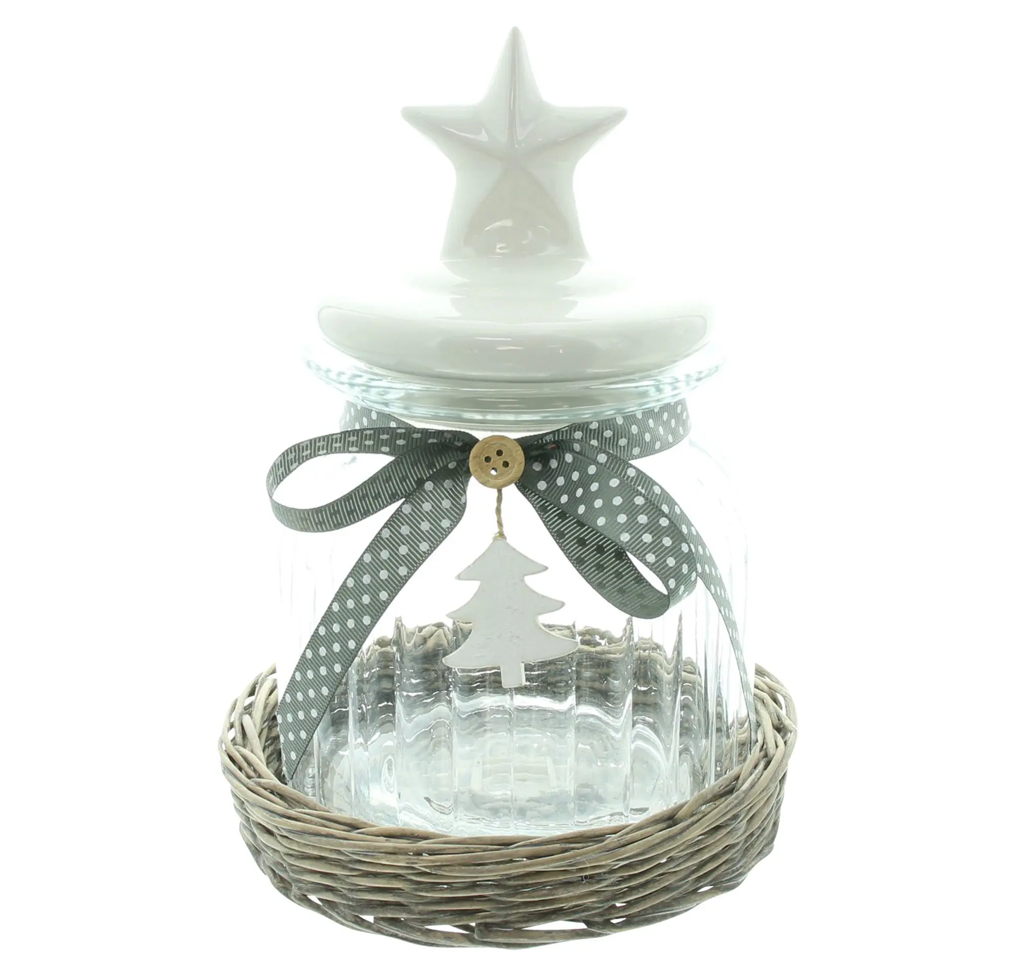 Acheter Bonbonniere "Sternchen"  dans la boutique en ligne de Frank Flechtwaren pour Noël