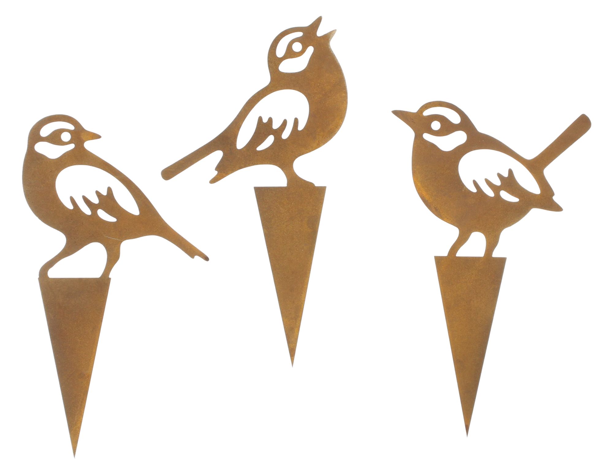 Acheter Lot de 3 fiches "oiseaux"  dans la boutique en ligne de Frank Flechtwaren pour Pics de jardin