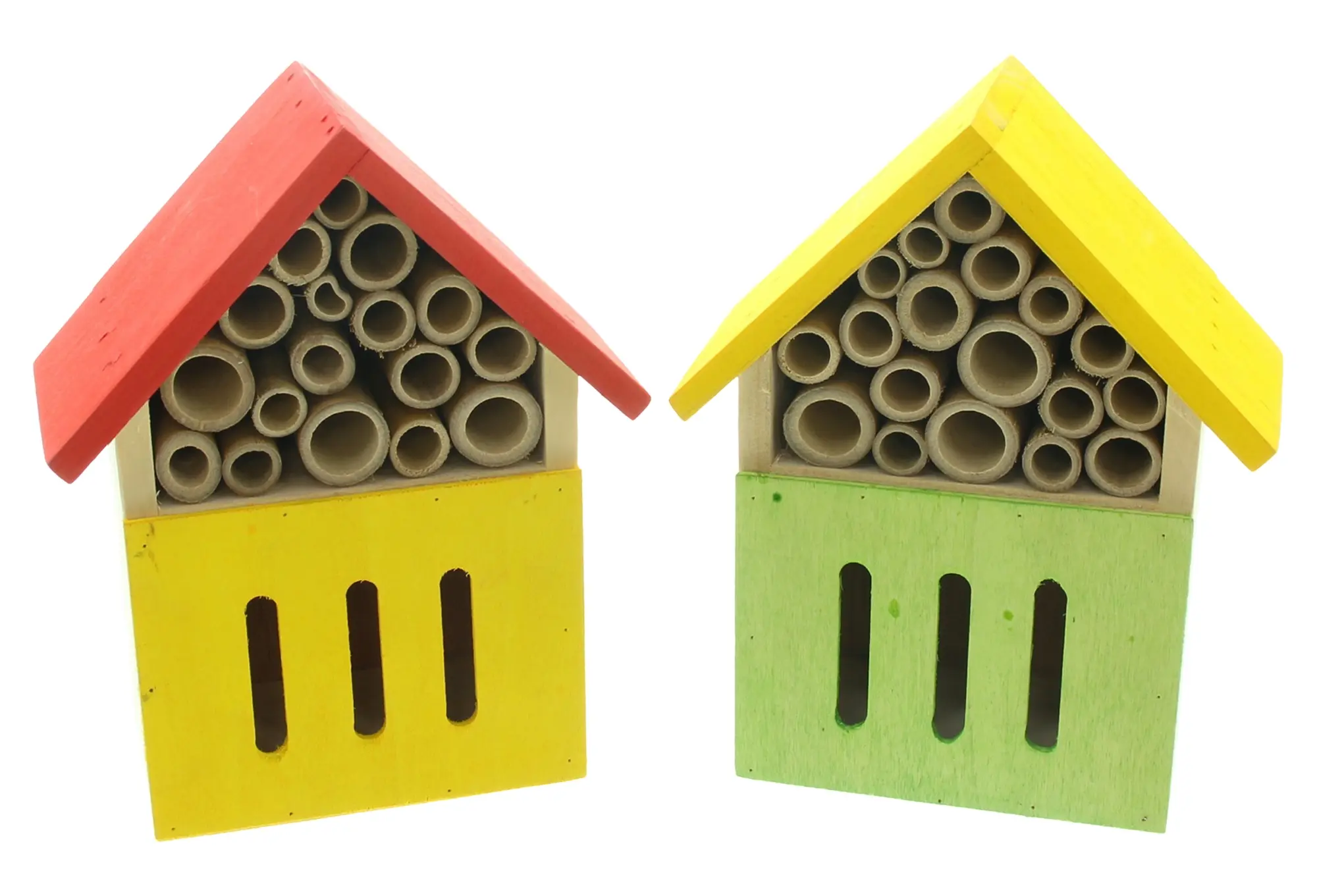 Acheter Hôtel pour insectes "Colors"  dans la boutique en ligne de Frank Flechtwaren pour Jardin de Pâques coloré
