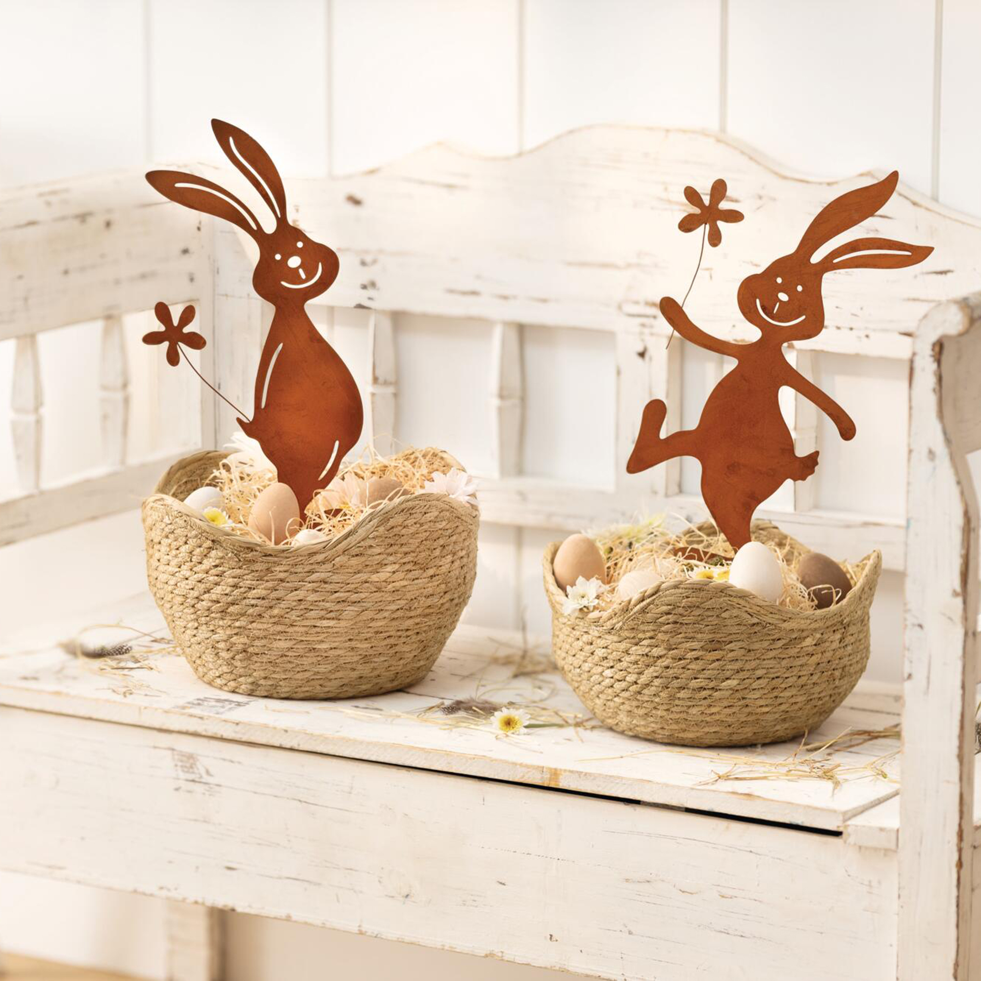 Acheter Lot de 2 paniers universel "Waves"  dans la boutique en ligne de Frank Flechtwaren