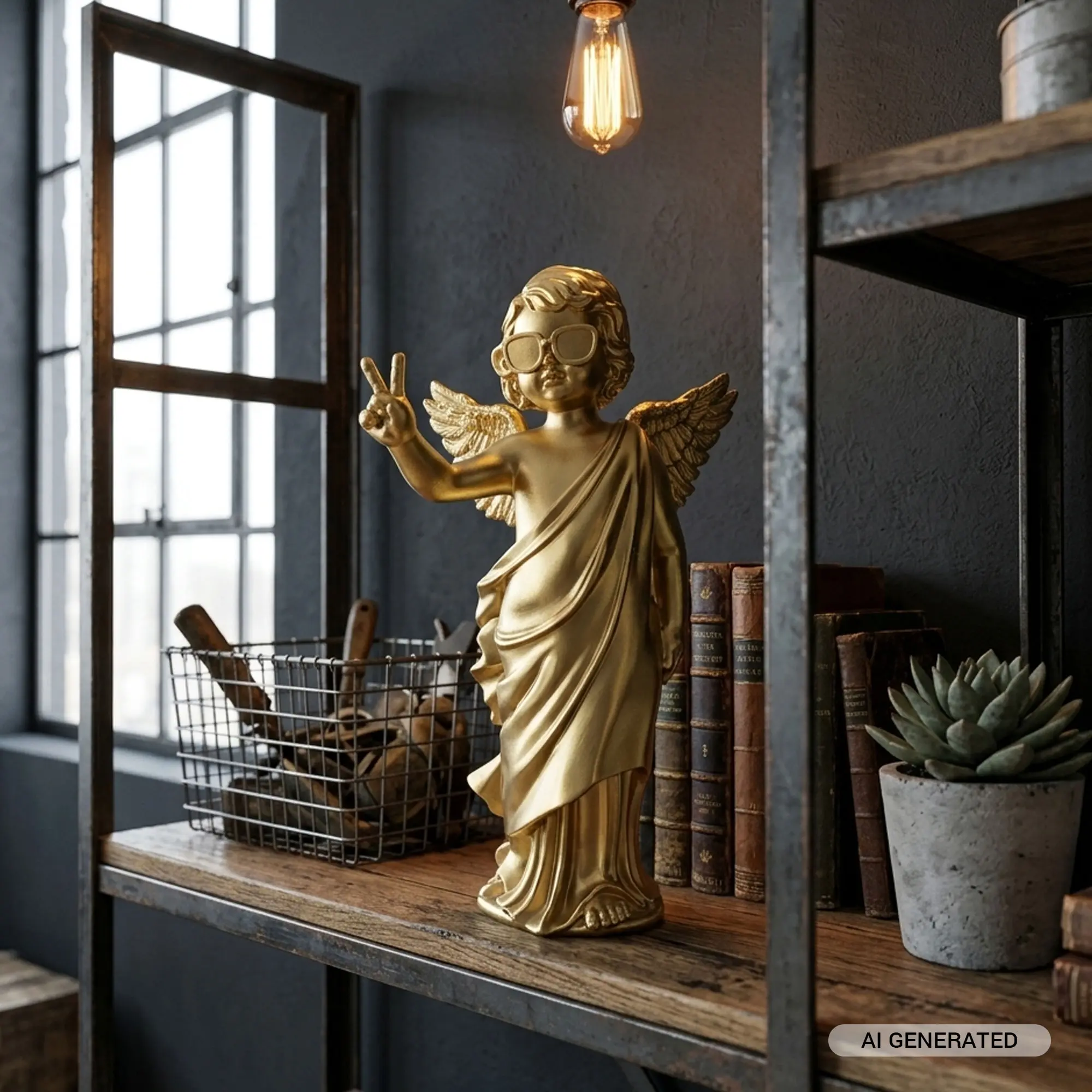 Acheter Figurine décorative « Peace-Angel »  dans la boutique en ligne de Frank Flechtwaren