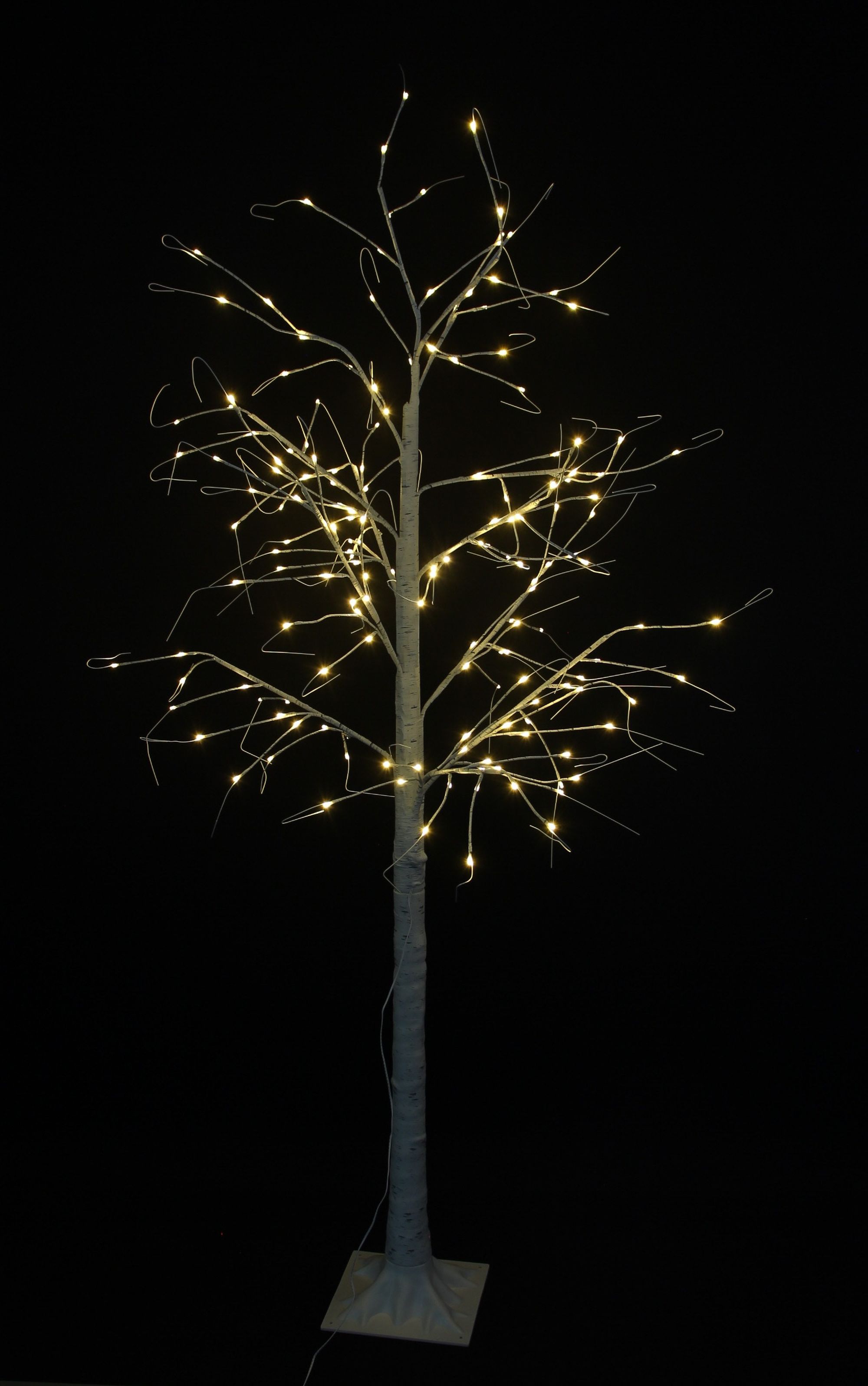 Acheter Grand sapin LED « White Christmas » dans la boutique en ligne de Frank Flechtwaren pour Décoration LED
