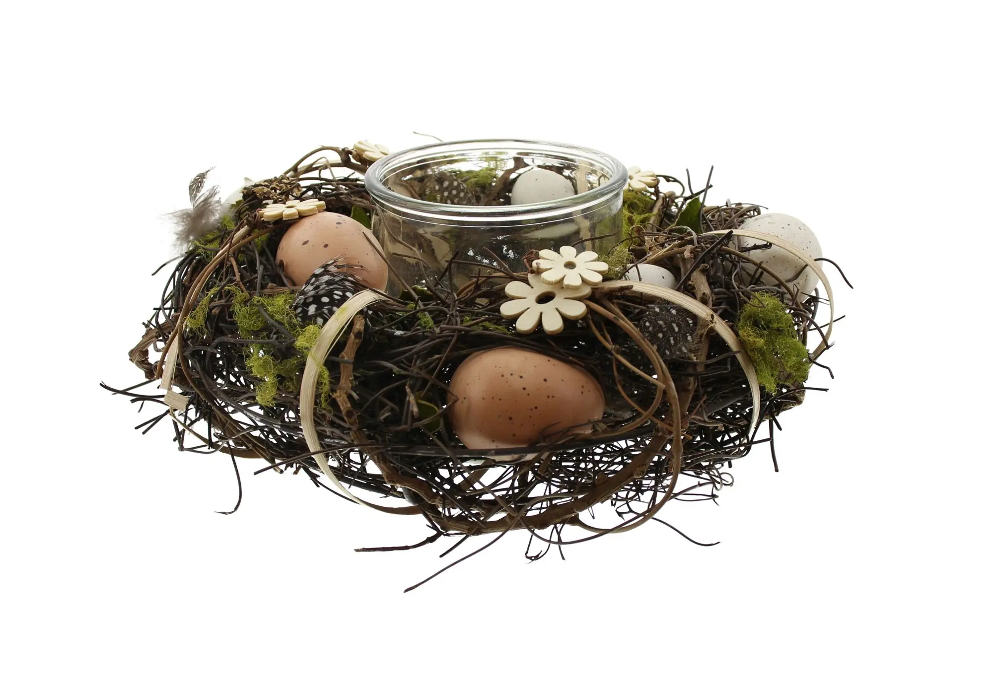 Acheter Lumignon "couronne", 2 pièces  dans la boutique en ligne de Frank Flechtwaren pour Charme champêtre