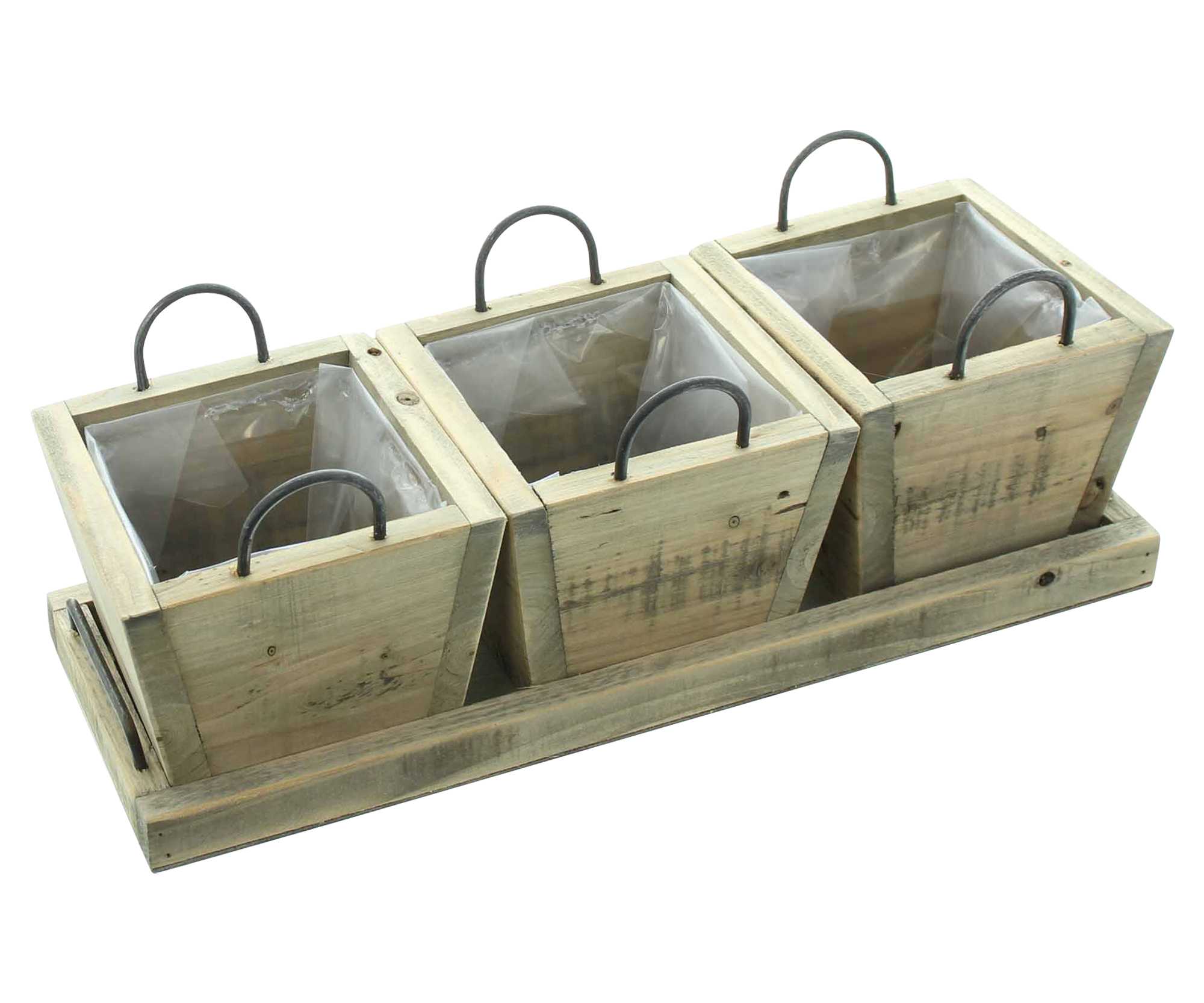 Acheter Jardinière "recyclé-chic"  dans la boutique en ligne de Frank Flechtwaren