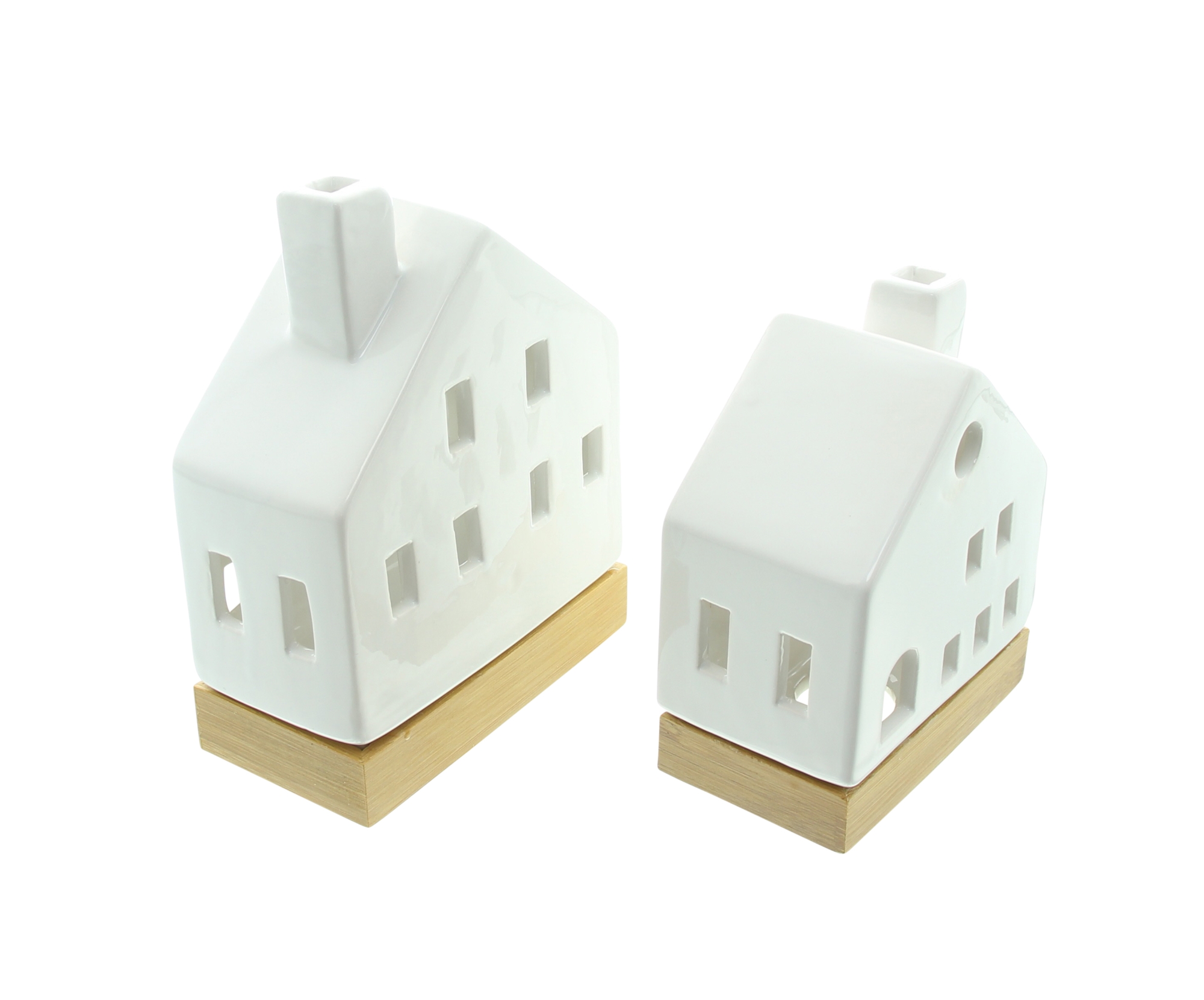 Acheter Lot de 2 maisons LED "blanc" dans la boutique en ligne de Frank Flechtwaren pour Pâques Acheter Lot de 2 maisons LED "blanc" dans la boutique en ligne de Frank Flechtwaren pour Pâques