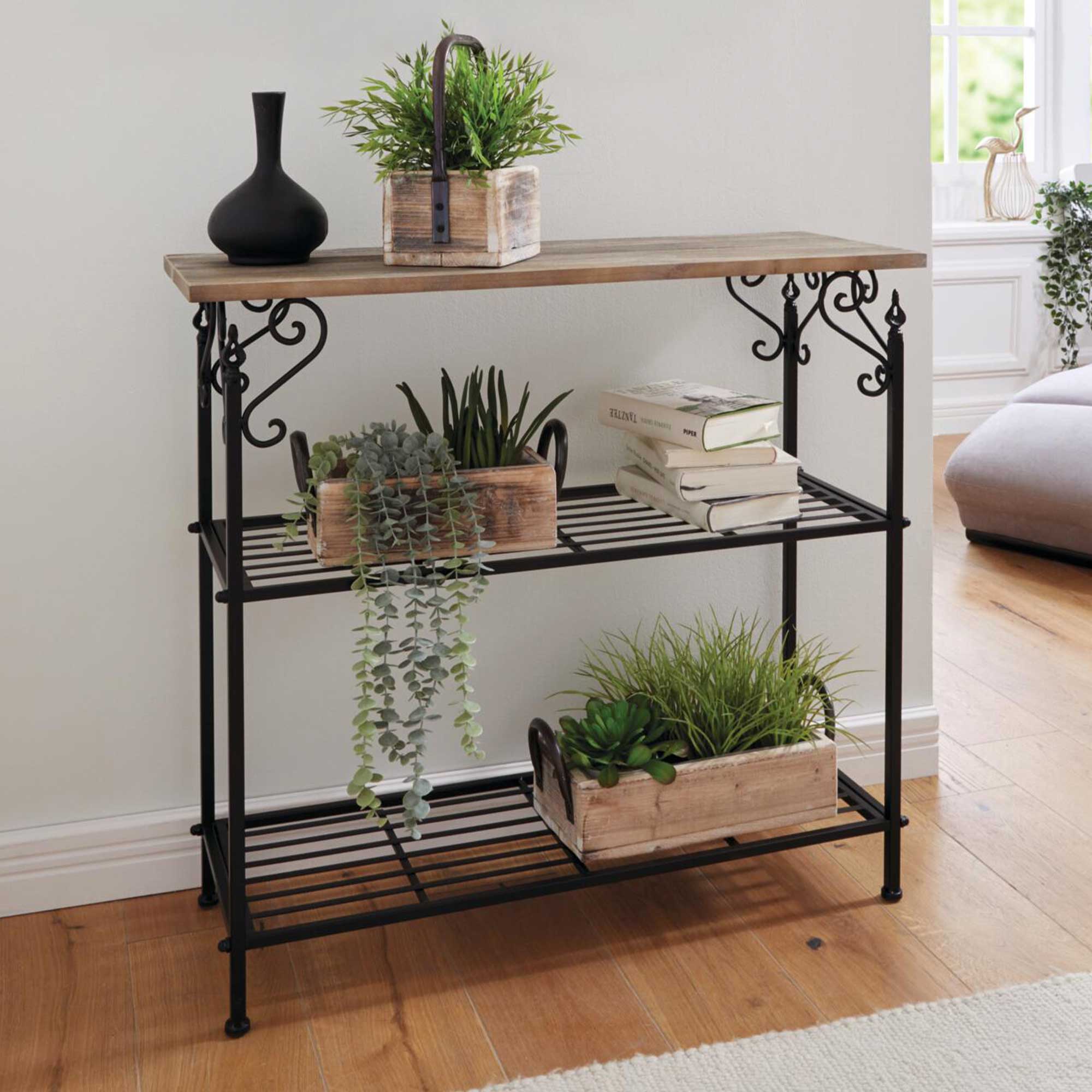 Acheter Lot de 2 caisses "poignées métalliques"  dans la boutique en ligne de Frank Flechtwaren