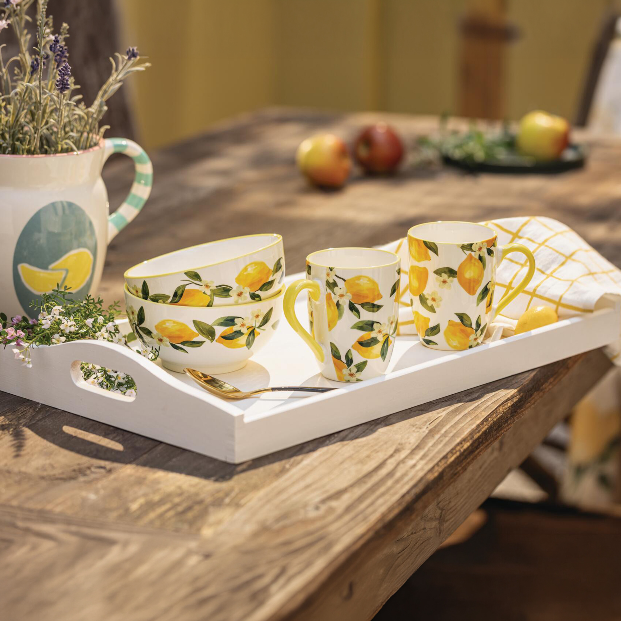 Acheter Lot de 2 bols "Senteur d'été"  dans la boutique en ligne de Frank Flechtwaren pour Nouvel arrivage