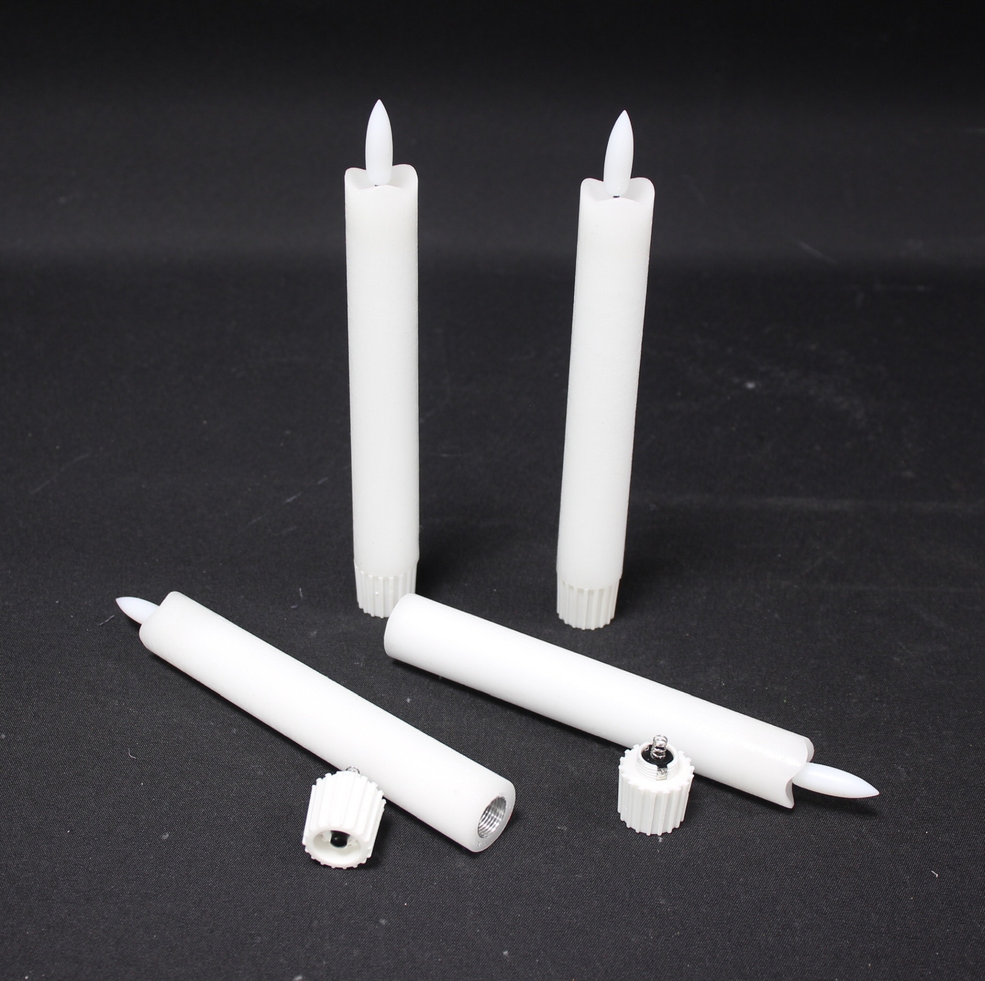 Acheter Lot de 4 bougies tiges "classique"  dans la boutique en ligne de Frank Flechtwaren pour Bougies &amp; LEDs