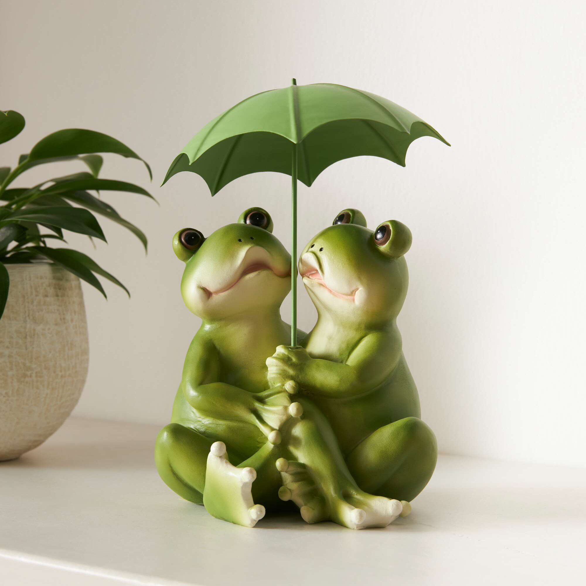 Acheter Couple de grenouilles "parapluie"  dans la boutique en ligne de Frank Flechtwaren