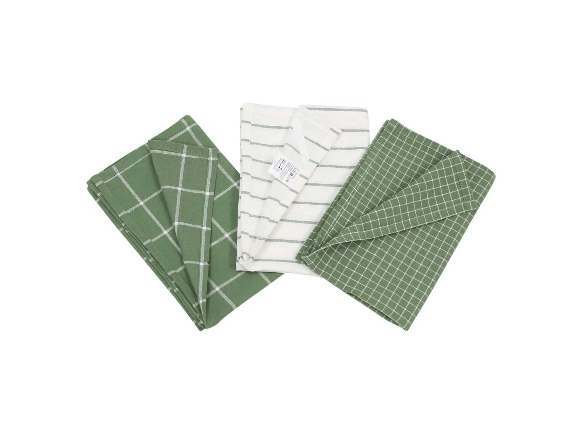 Acheter Lot de 3 torchons "trio"  dans la boutique en ligne de Frank Flechtwaren pour Textiles anniversaire