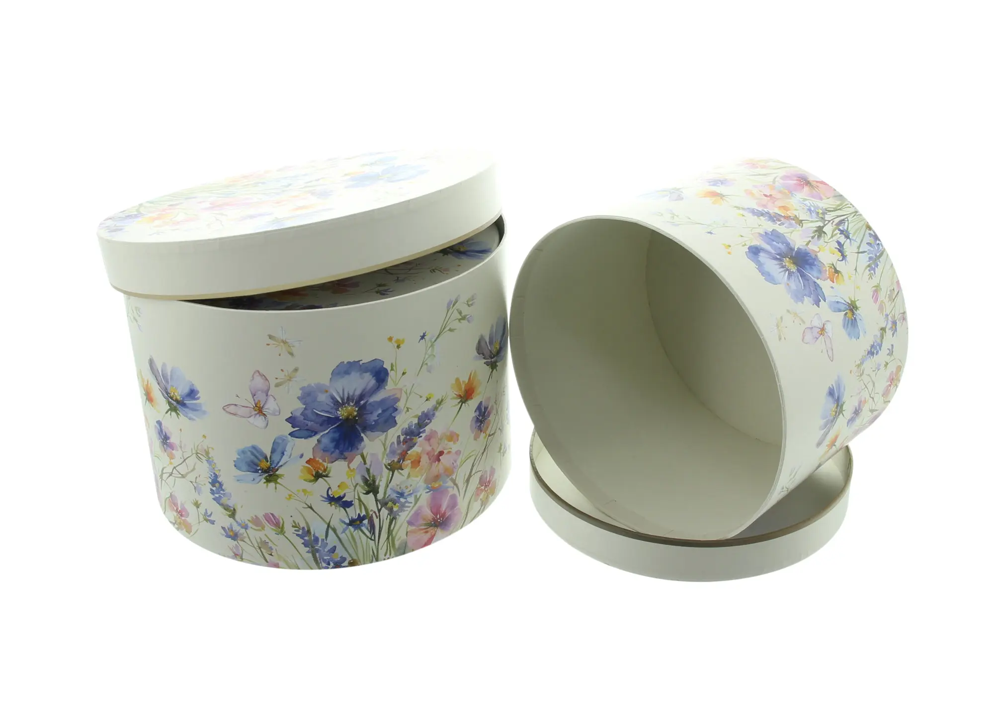 Acheter Lot de 4 boîtes à cadeaux "pairie fleurie"  dans la boutique en ligne de Frank Flechtwaren pour Coffrets cadeaux