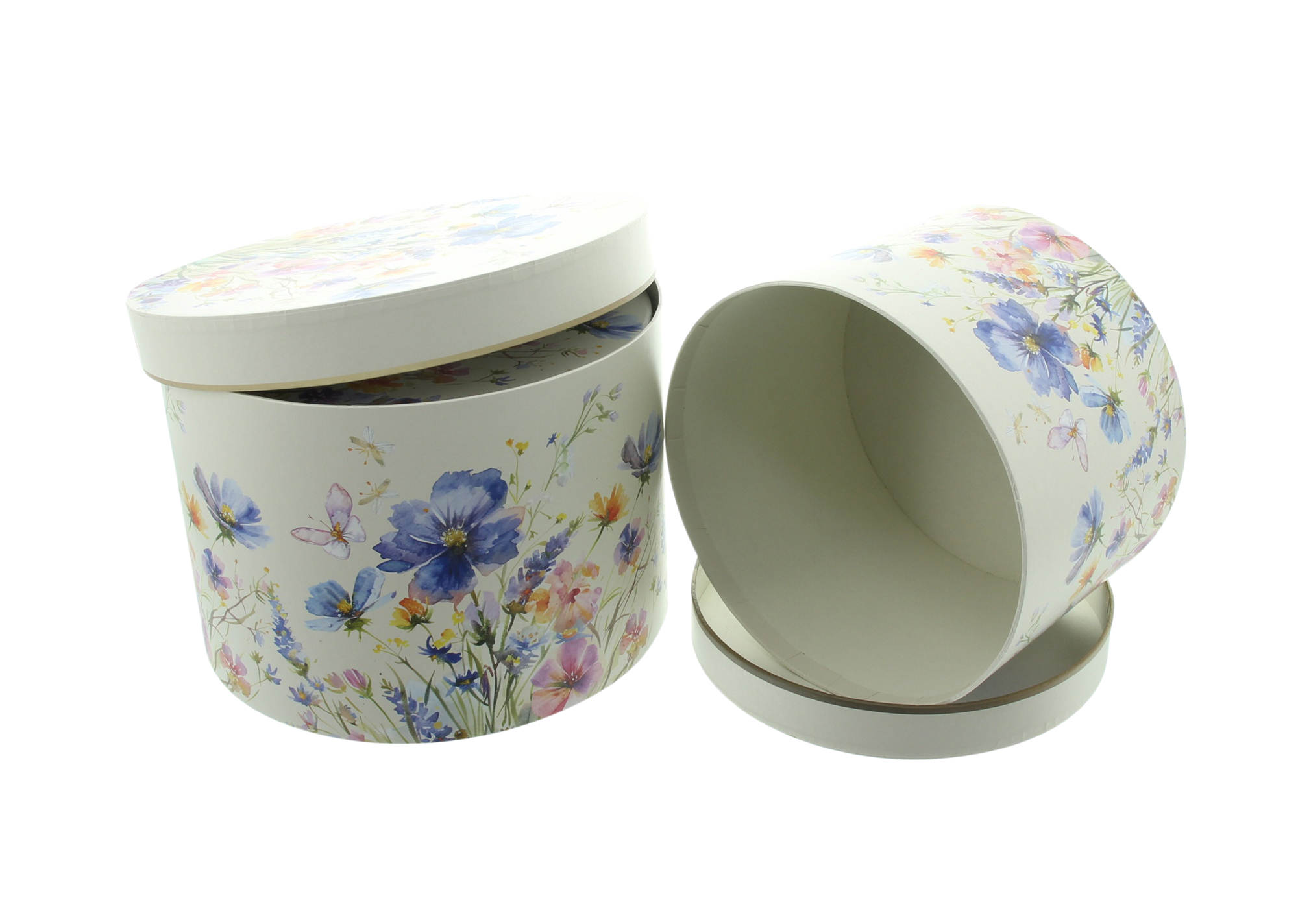 Acheter Lot de 4 boîtes à cadeaux "pairie fleurie"  dans la boutique en ligne de Frank Flechtwaren pour Nouvel arrivage