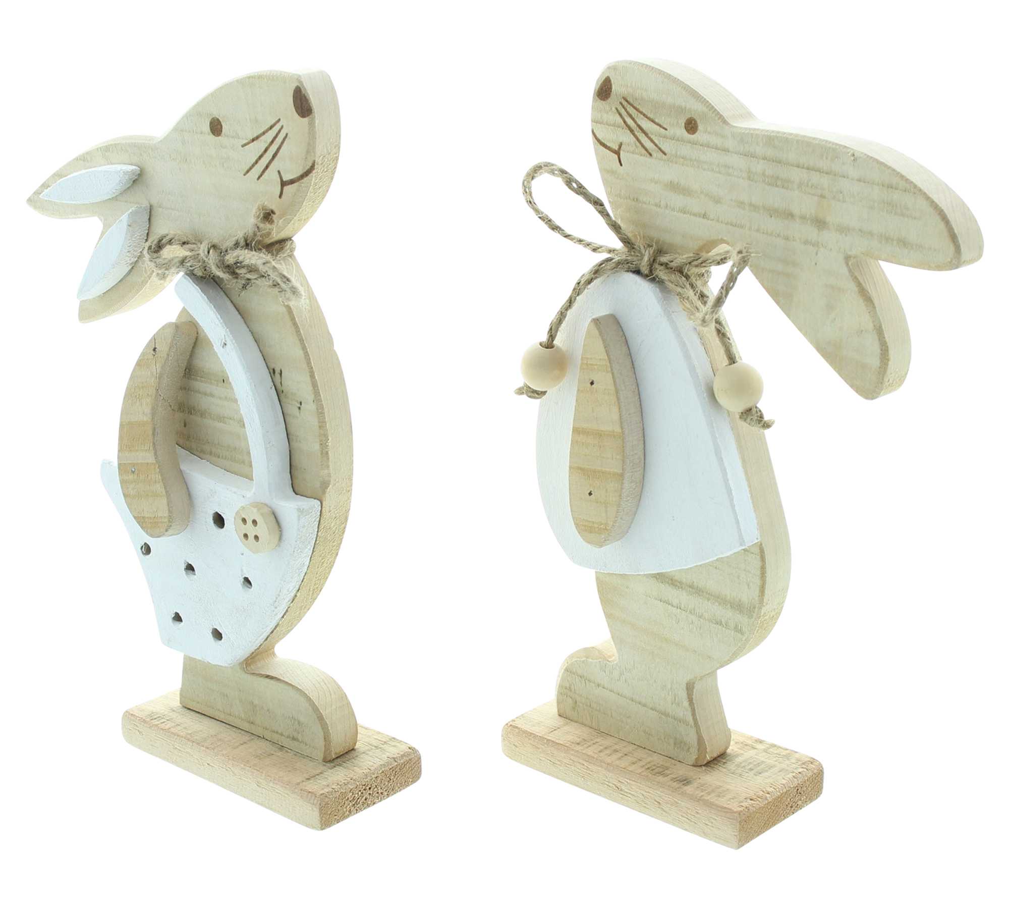 Acheter Lot de 2 lapins "Hansi & Franzi" dans la boutique en ligne de Frank Flechtwaren pour Pâques Acheter Lot de 2 lapins "Hansi & Franzi" dans la boutique en ligne de Frank Flechtwaren pour Pâques