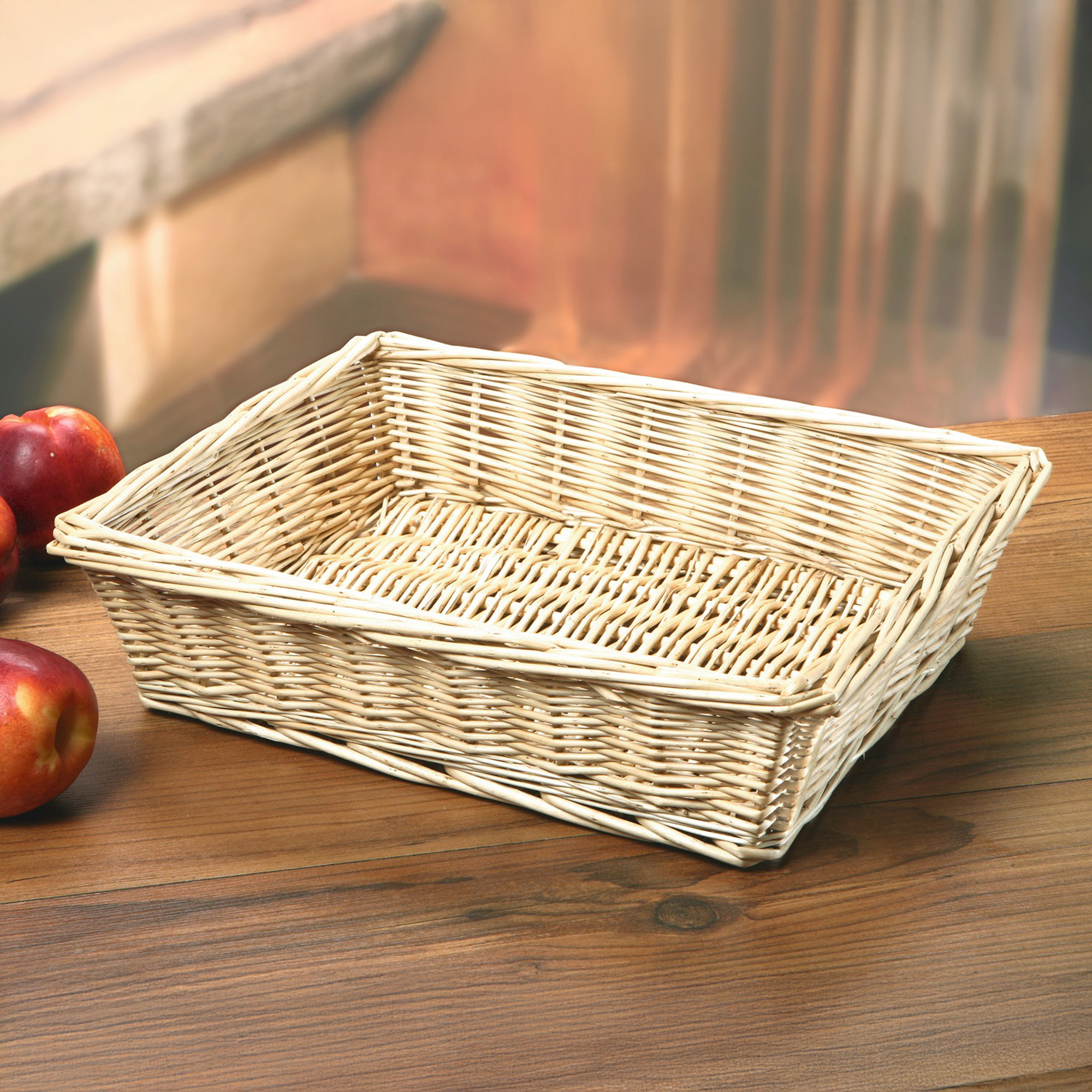 Acheter Corbeille déco "blanc naturel"  dans la boutique en ligne de Frank Flechtwaren