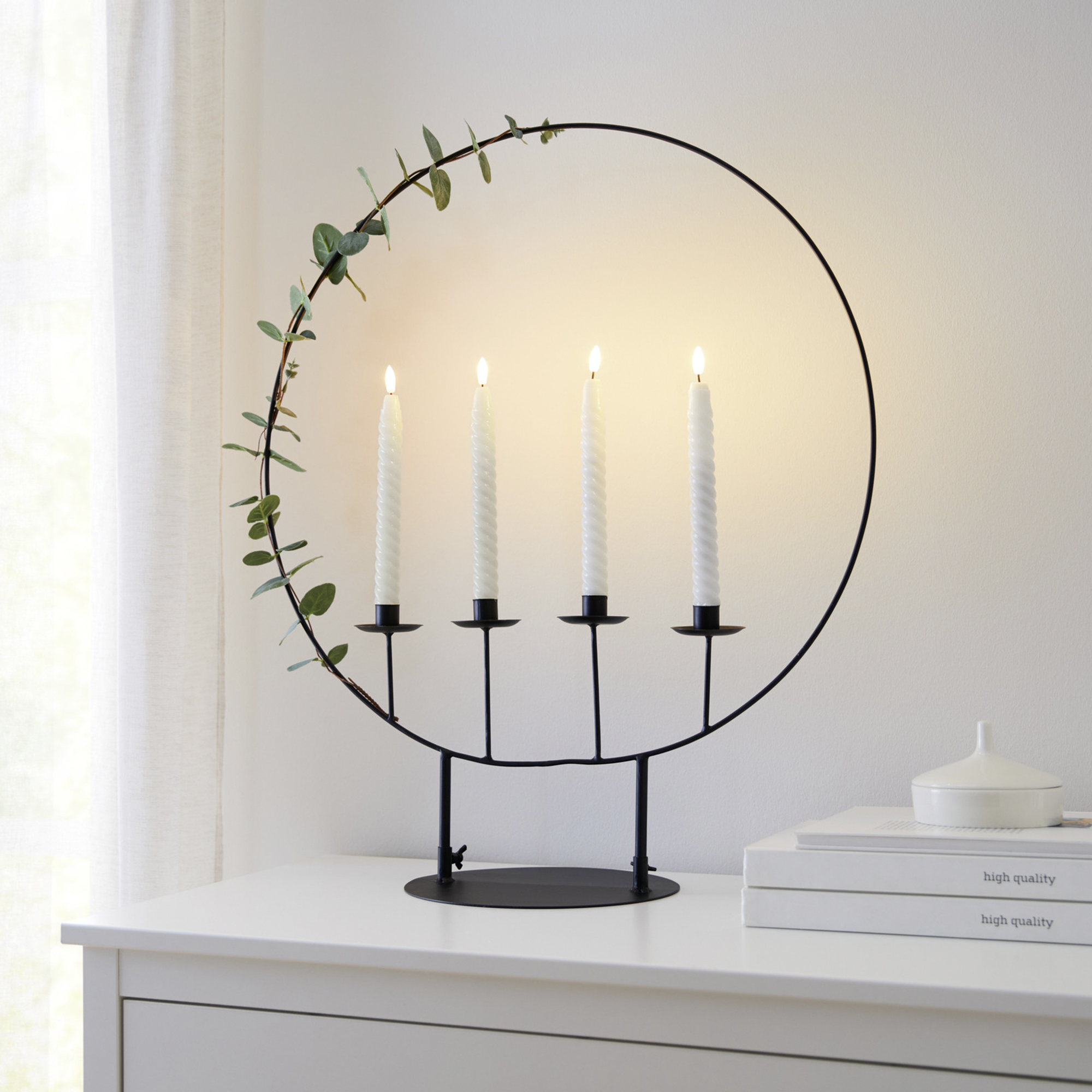 Acheter Bougeoir "cercle"  dans la boutique en ligne de Frank Flechtwaren
