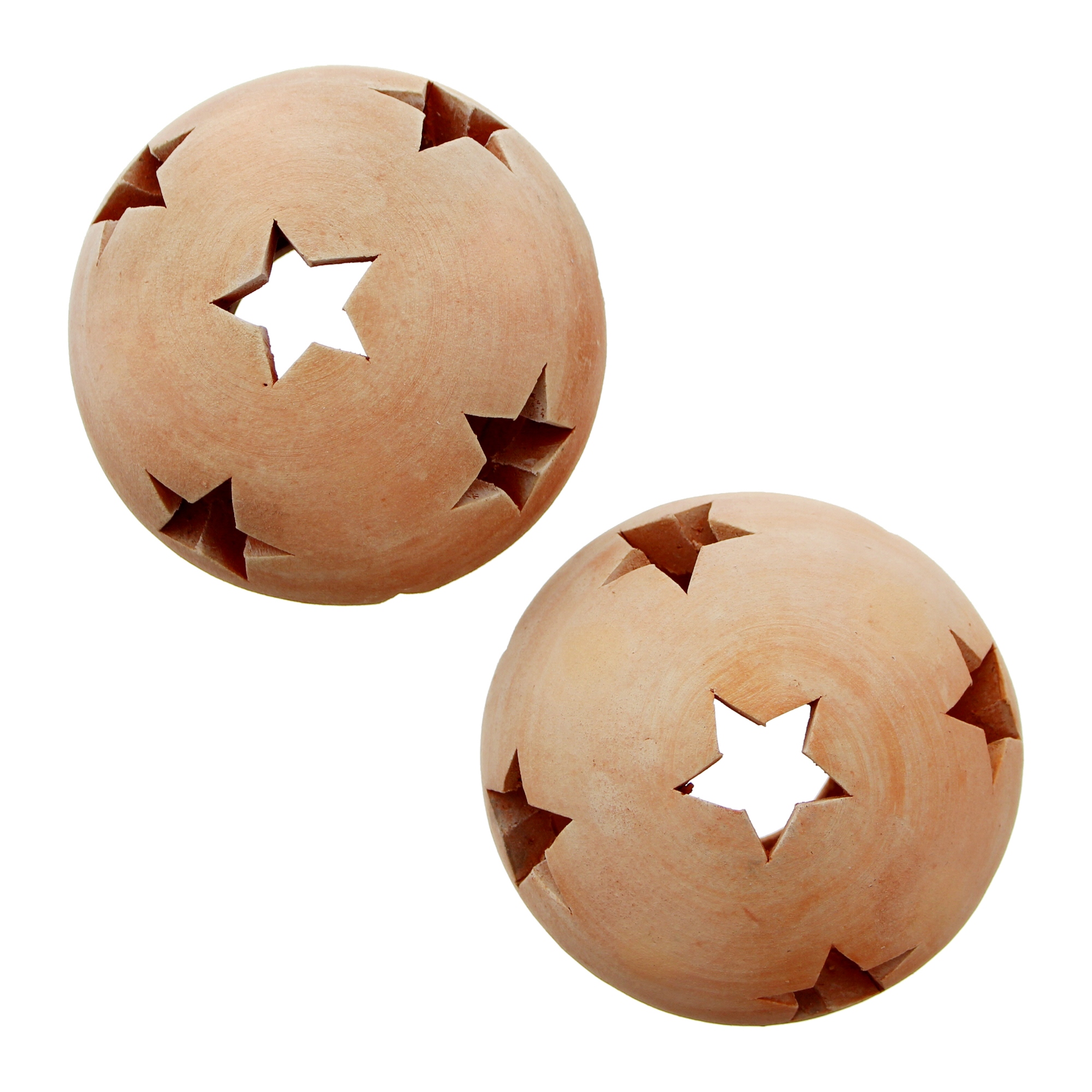 Acheter Lot de 2 petites boules "étoile"  dans la boutique en ligne de Frank Flechtwaren pour Pâques