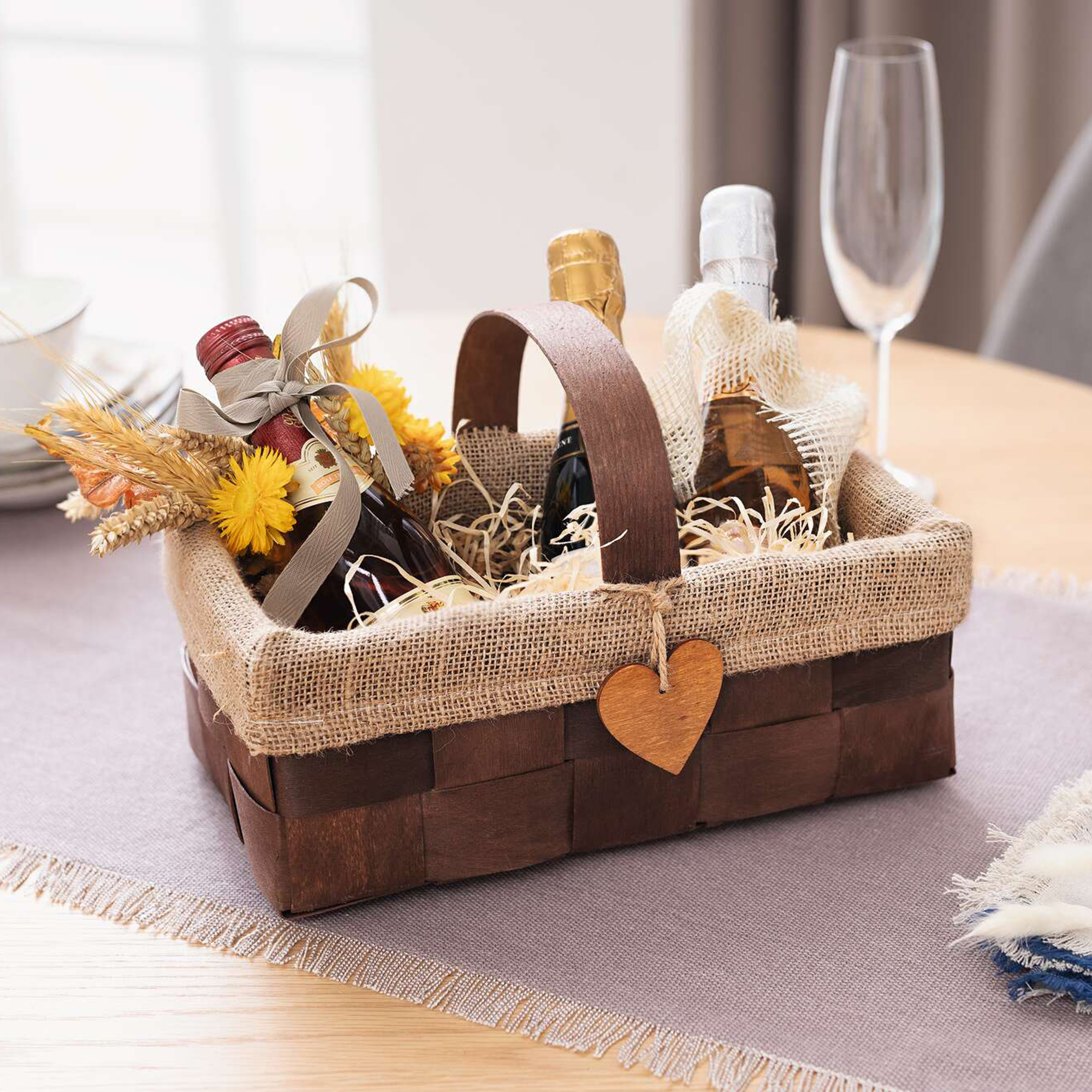 Acheter Panier à ance "cœur"  dans la boutique en ligne de Frank Flechtwaren pour Corbeilles en osier