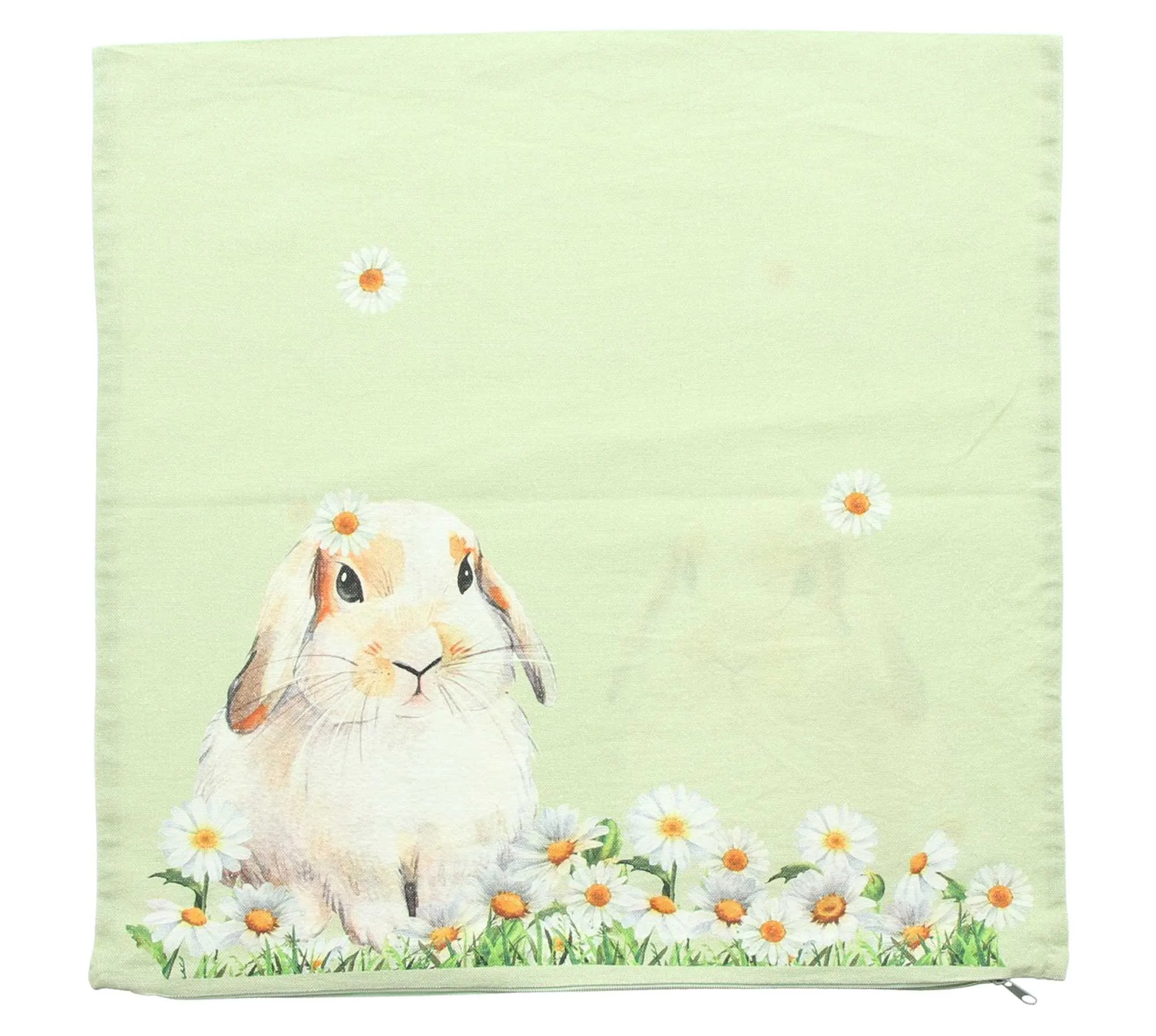 Acheter Housse de coussin "lapin fleurs"  dans la boutique en ligne de Frank Flechtwaren pour Coussins &amp; remplissages