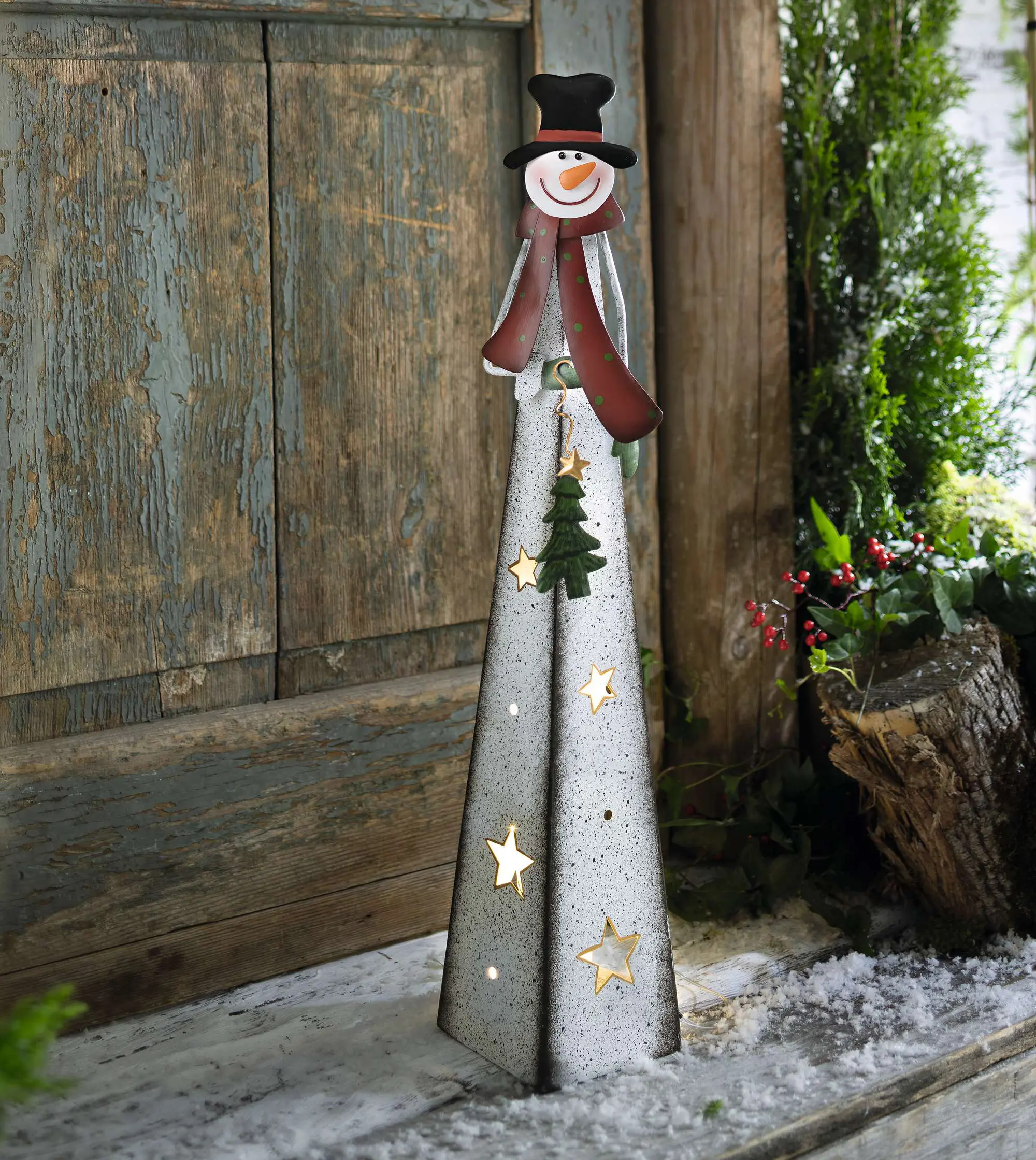 Acheter Bonhomme de neige " lueur de bougie"  dans la boutique en ligne de Frank Flechtwaren