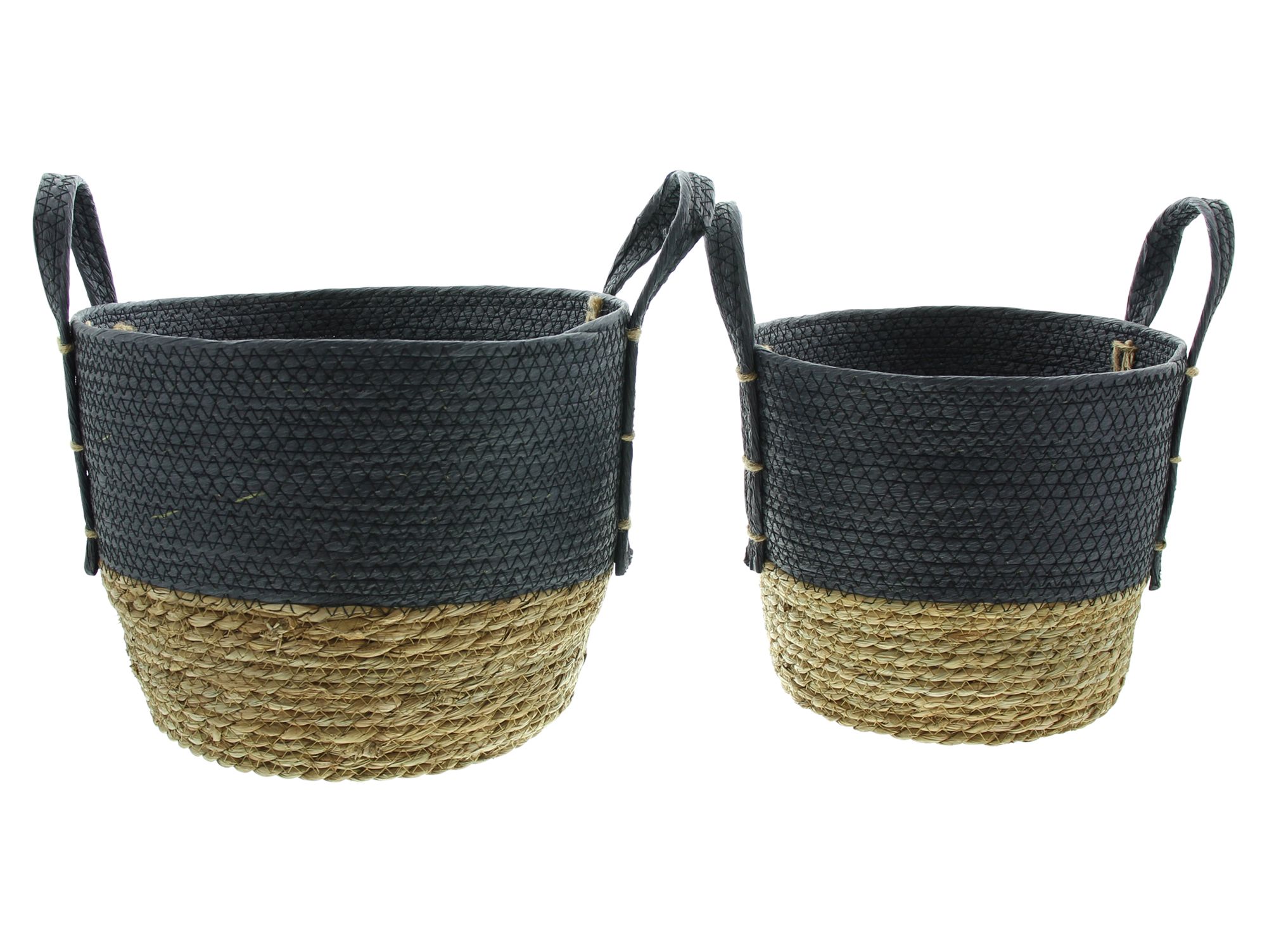 Acheter Lot de 2 paniers "bleu naturel" dans la boutique en ligne de Frank Flechtwaren pour Paniers de remplissage & universels Acheter Lot de 2 paniers "bleu naturel" dans la boutique en ligne de Frank Flechtwaren pour Paniers de remplissage & universels
