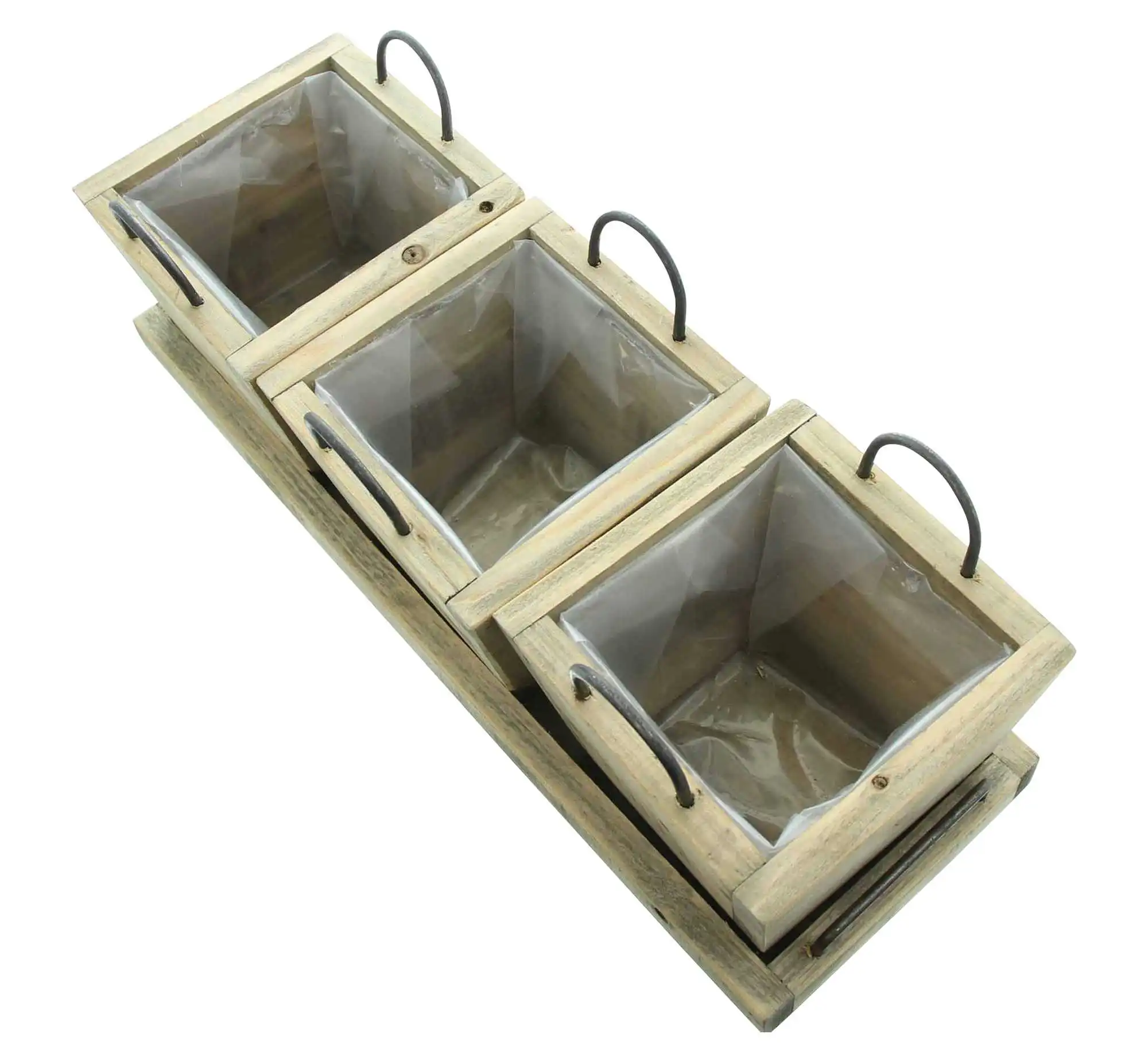 Acheter Jardinière "recyclé-chic"  dans la boutique en ligne de Frank Flechtwaren pour Pots de fleurs