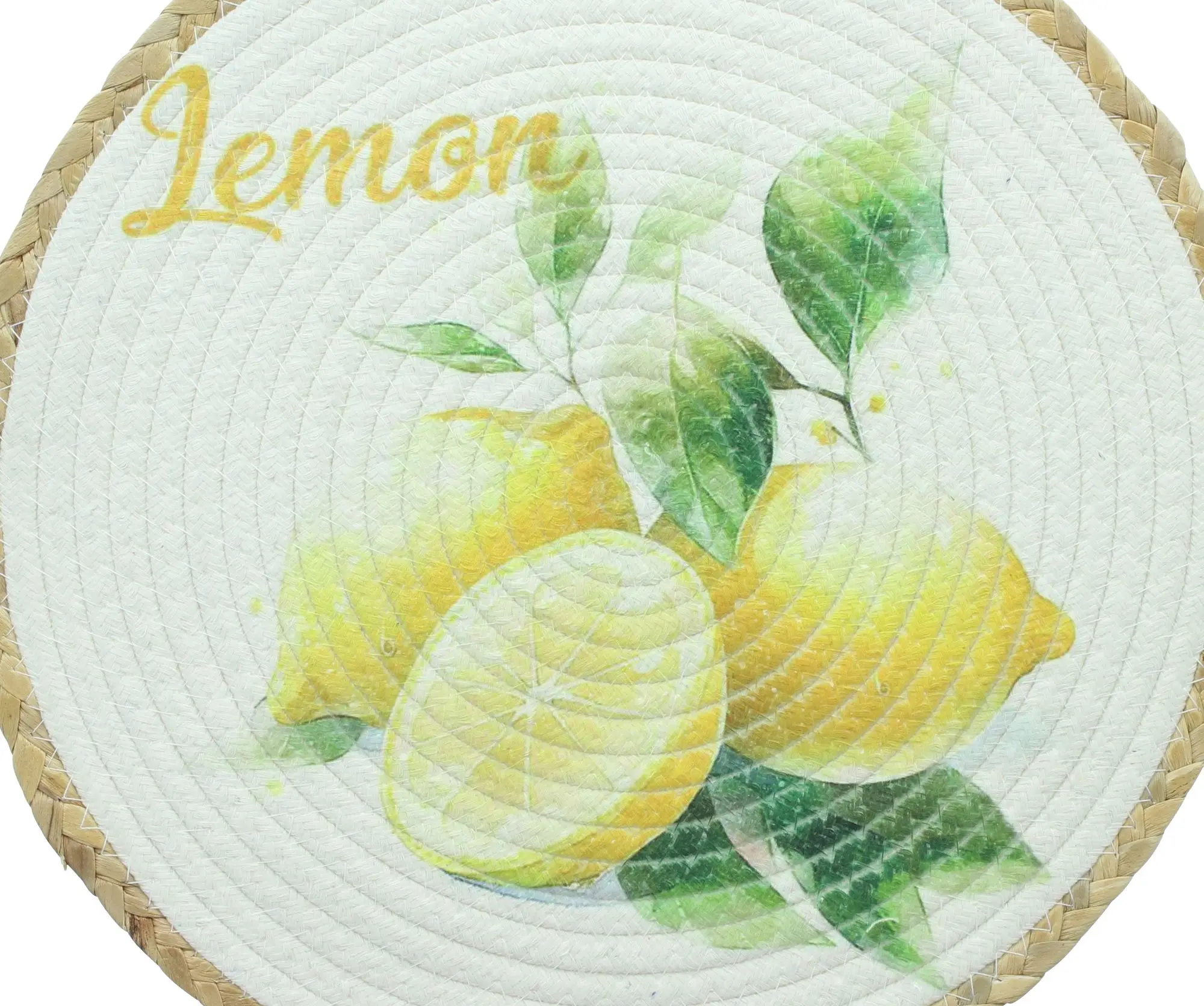 Acheter Lot de 2 Sets de table "Citron"  dans la boutique en ligne de Frank Flechtwaren pour Sets de table