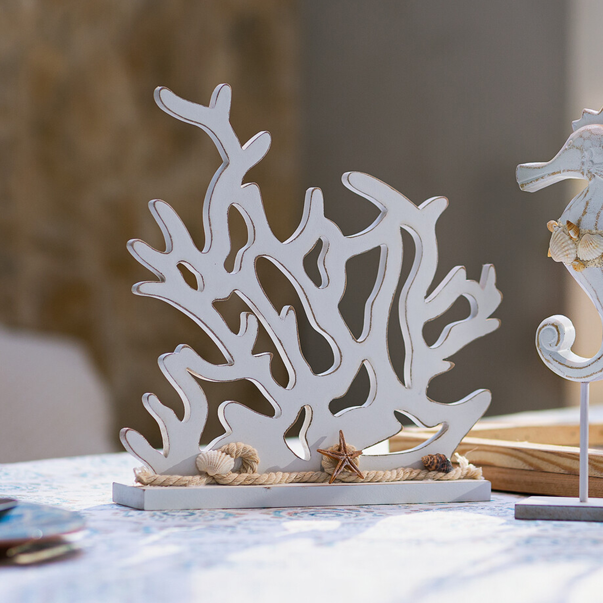 Acheter Décoration en bois "corail"  dans la boutique en ligne de Frank Flechtwaren