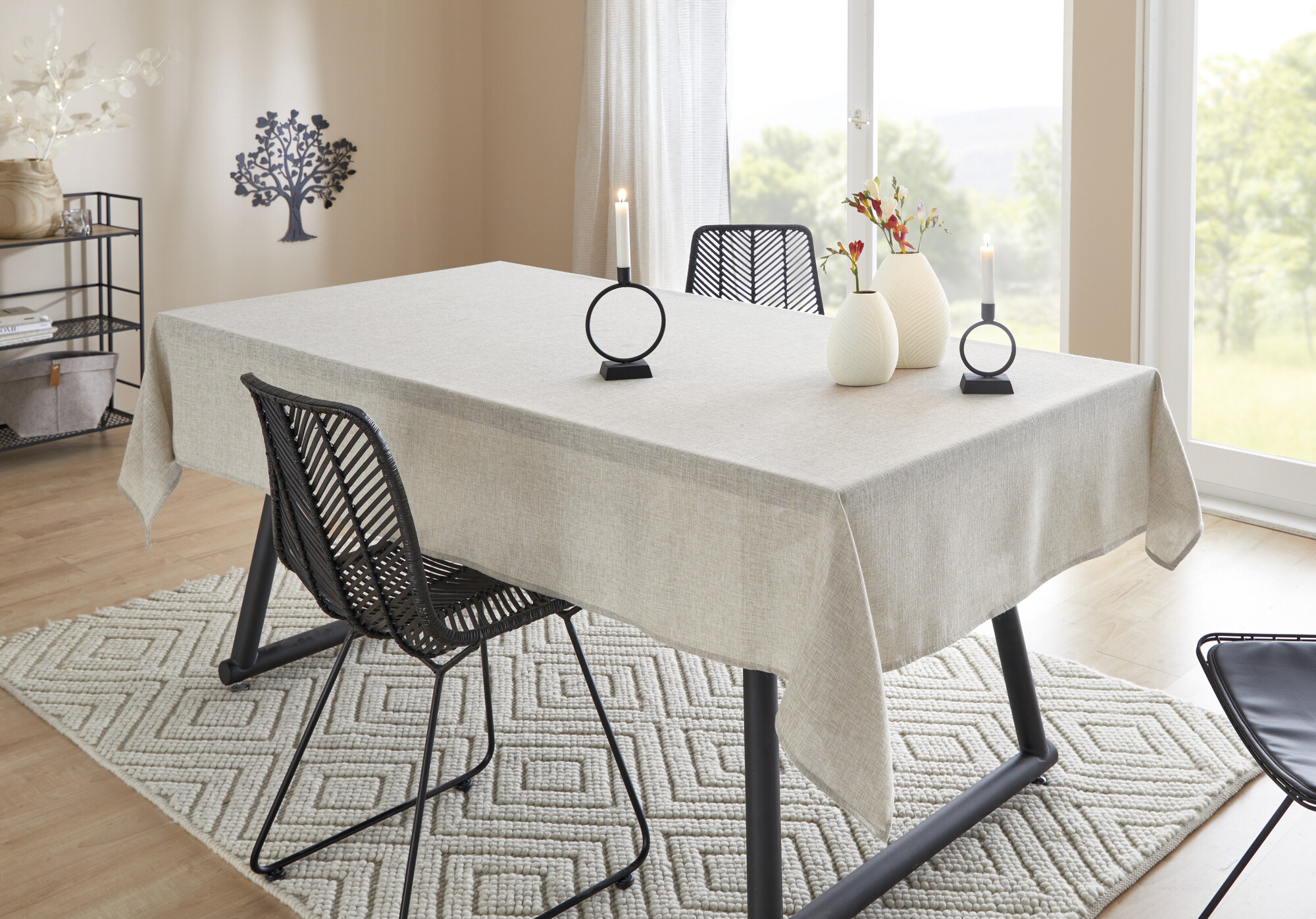 Acheter Nappe "look lin"  dans la boutique en ligne de Frank Flechtwaren pour Automne