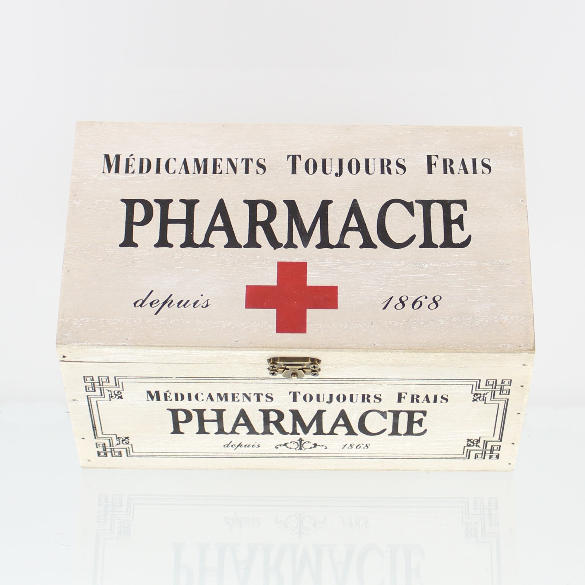 Acheter Boîte de décoration "pharmacie" dans la boutique en ligne de Frank Flechtwaren pour Salle de bain Acheter Boîte de décoration "pharmacie" dans la boutique en ligne de Frank Flechtwaren pour Salle de bain
