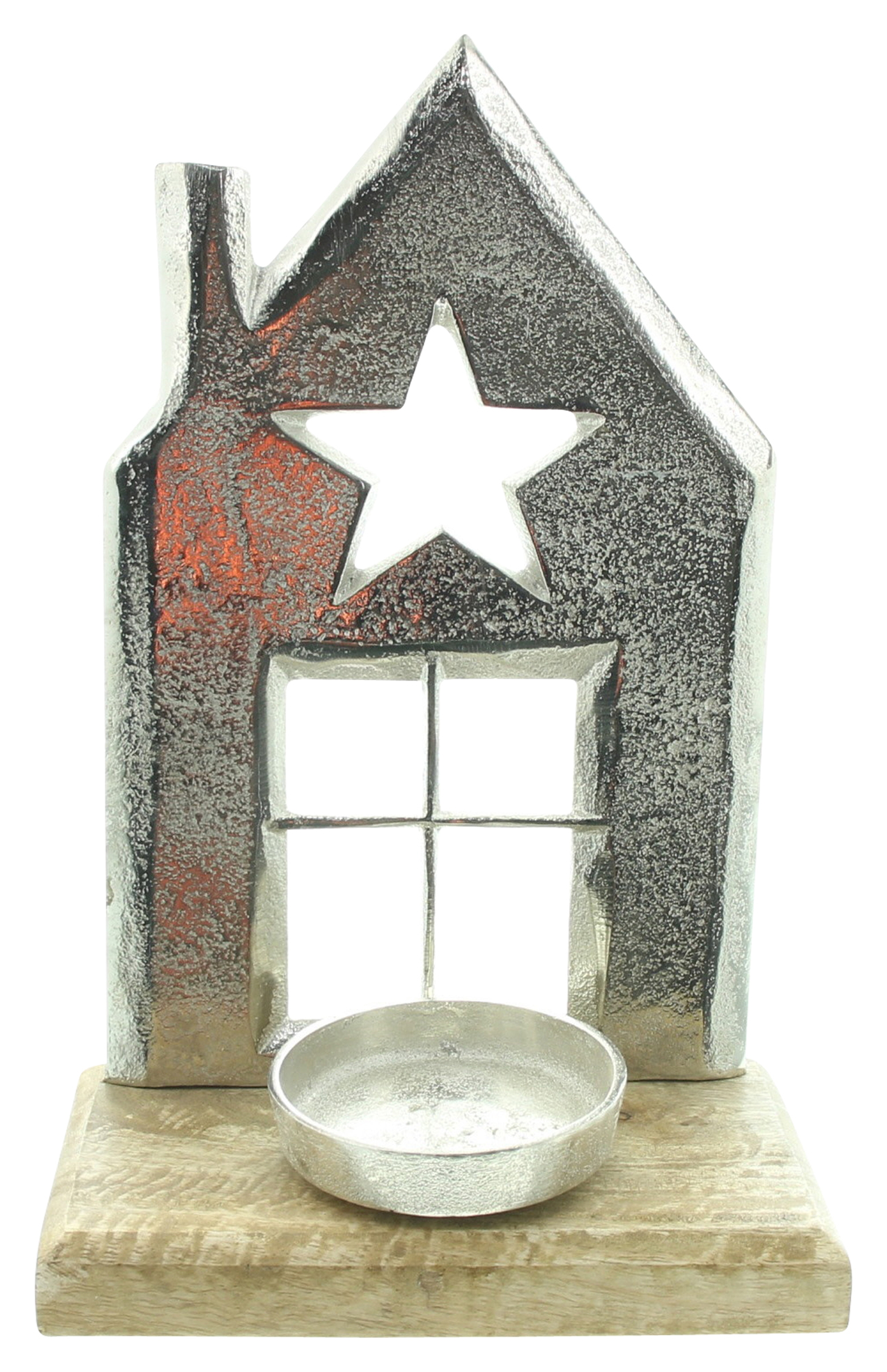 Acheter Bougeoir "maison"  dans la boutique en ligne de Frank Flechtwaren pour Noël