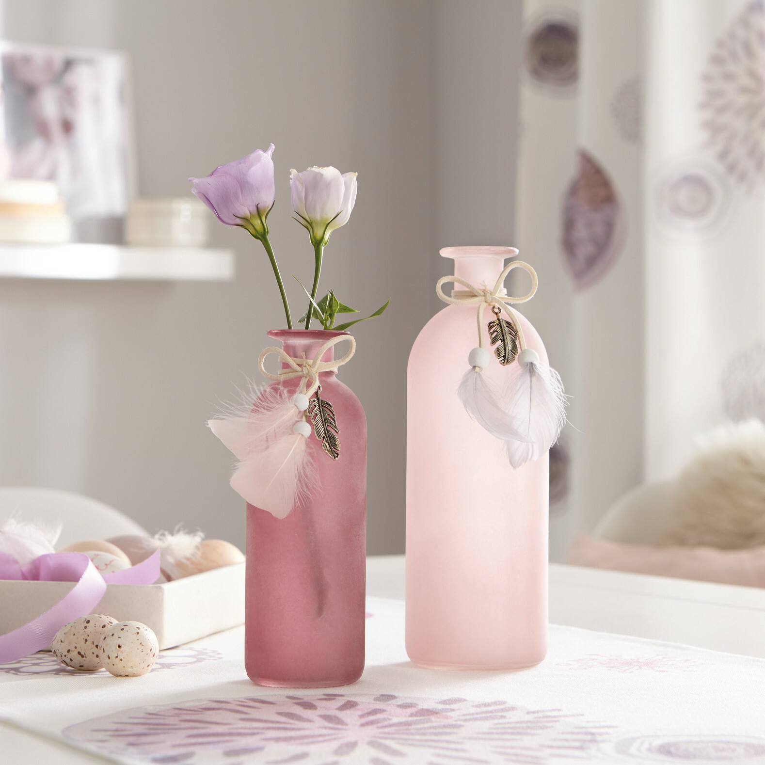 Acheter Lot de 2 vases décoratifs "baies"  dans la boutique en ligne de Frank Flechtwaren