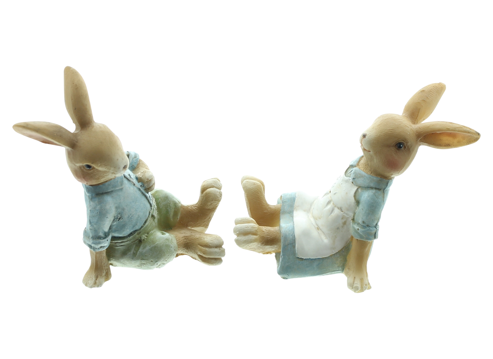 Acheter Lot de 2 lapins "Liesel &amp; Anton"  dans la boutique en ligne de Frank Flechtwaren pour Lapin &amp; co