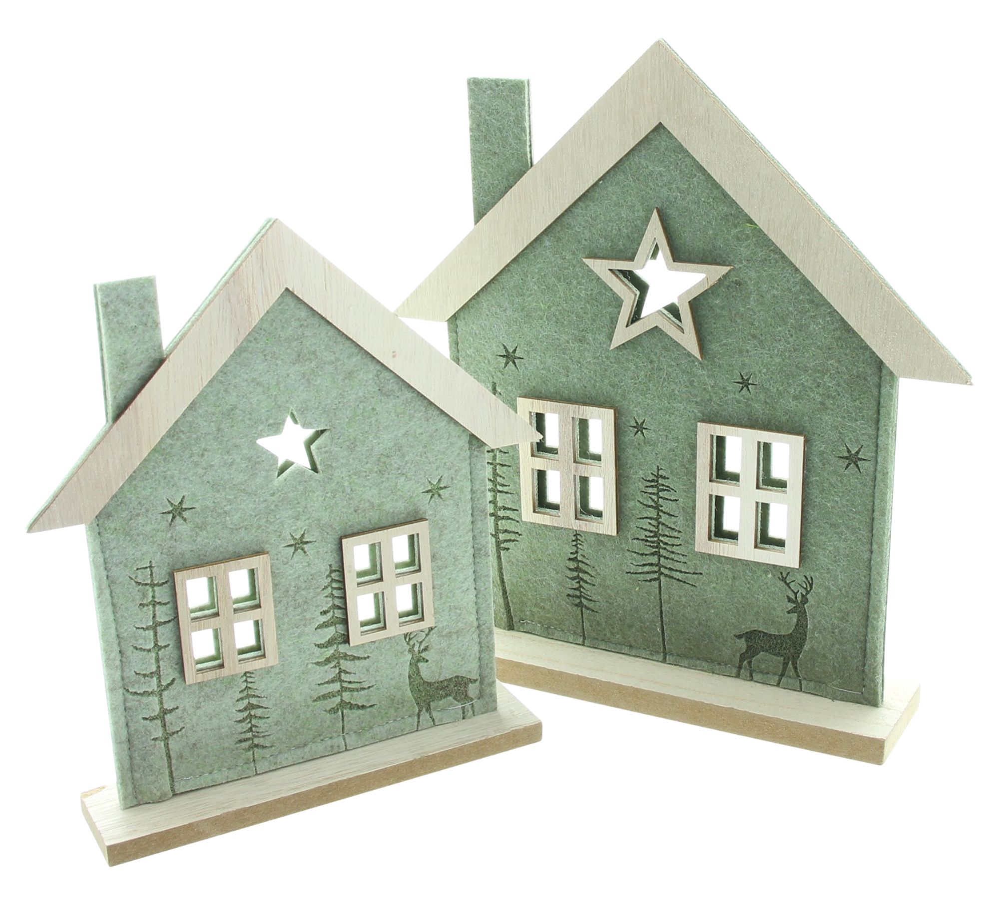 Acheter Lot de 2 maisons "Forêt-Idyllique"  dans la boutique en ligne de Frank Flechtwaren pour Automne