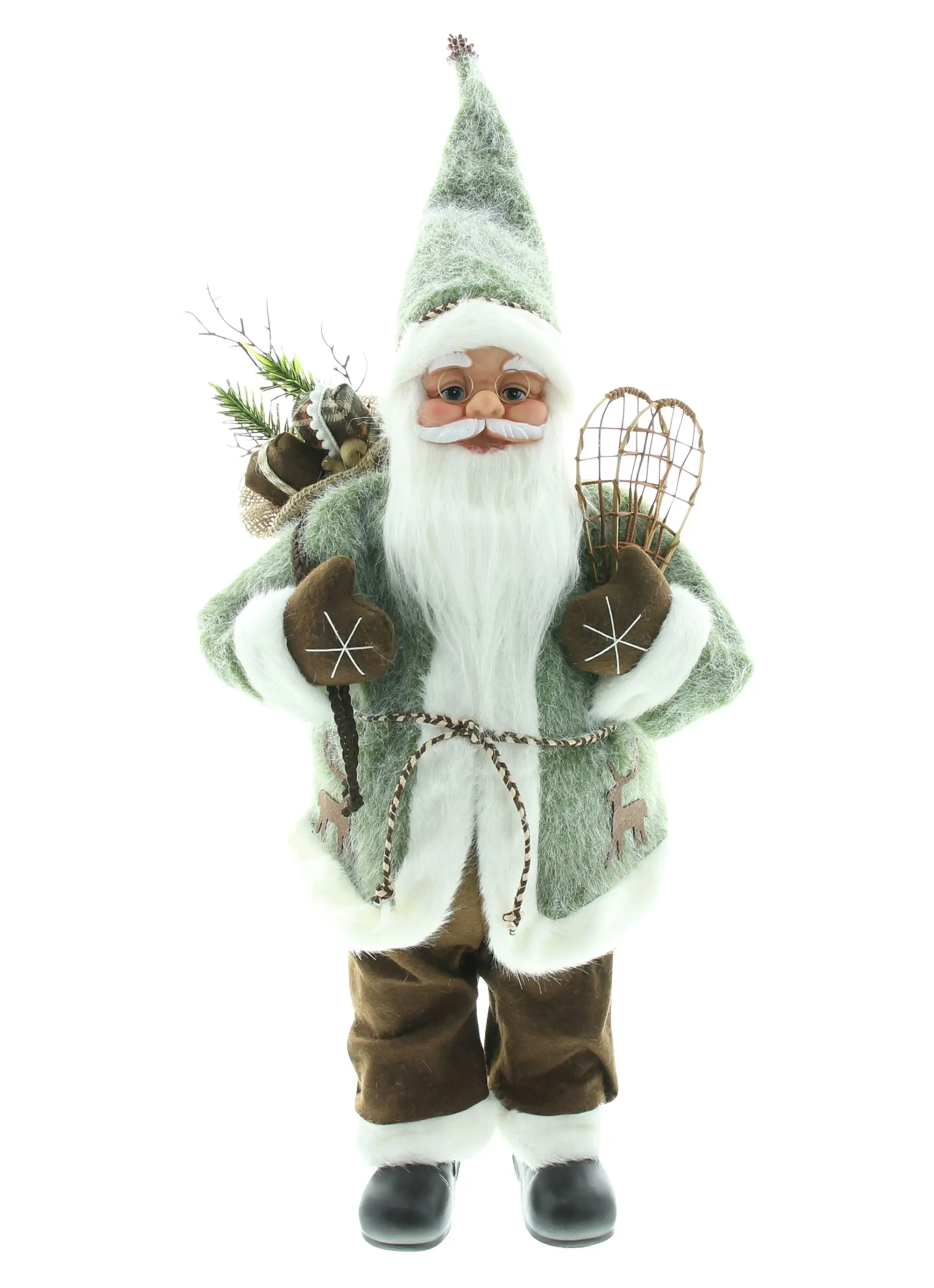 Acheter Santa"raquettes de neige" dans la boutique en ligne de Frank Flechtwaren pour Pères Noël Acheter Santa"raquettes de neige" dans la boutique en ligne de Frank Flechtwaren pour Pères Noël