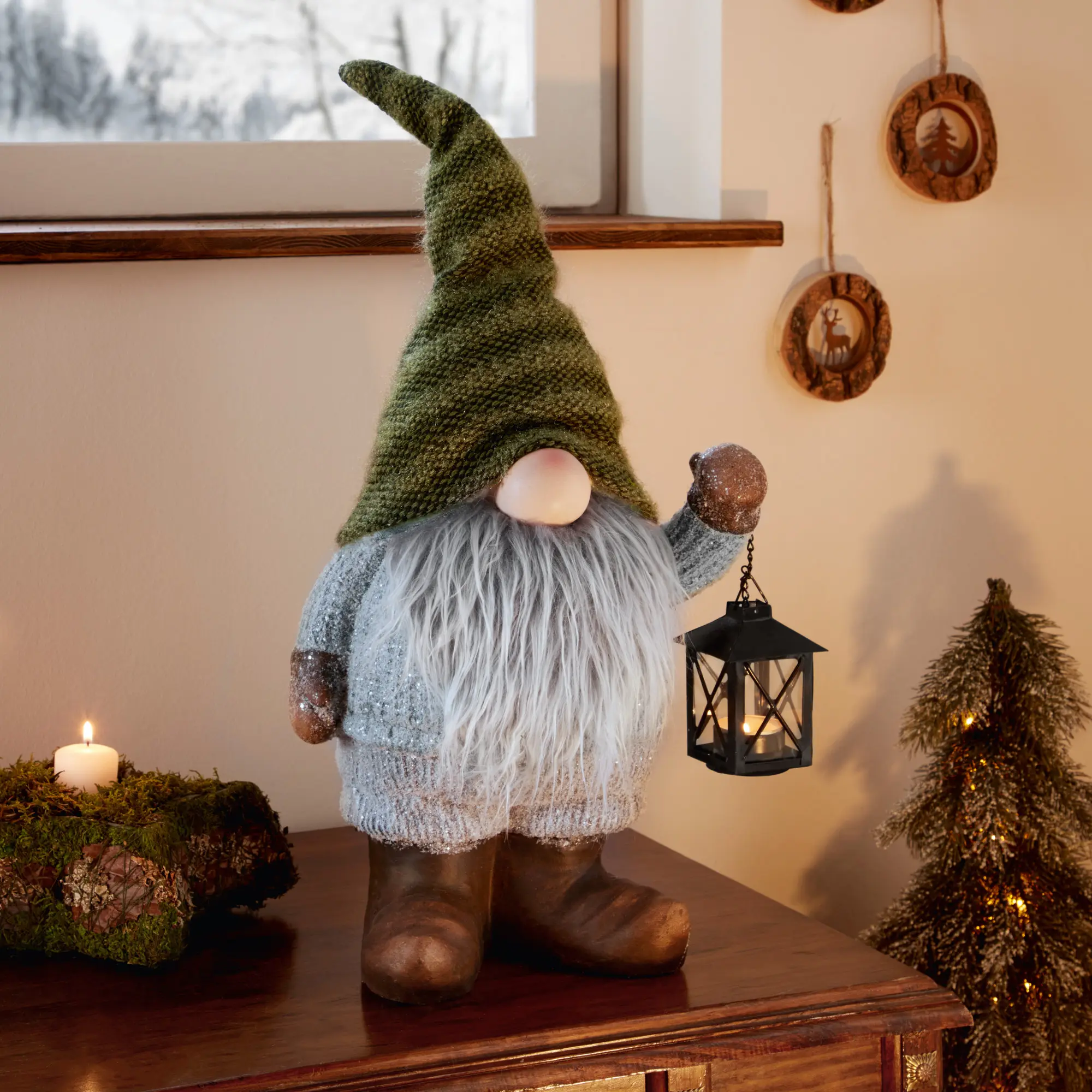 Acheter Lutin "lanterne", grand  dans la boutique en ligne de Frank Flechtwaren