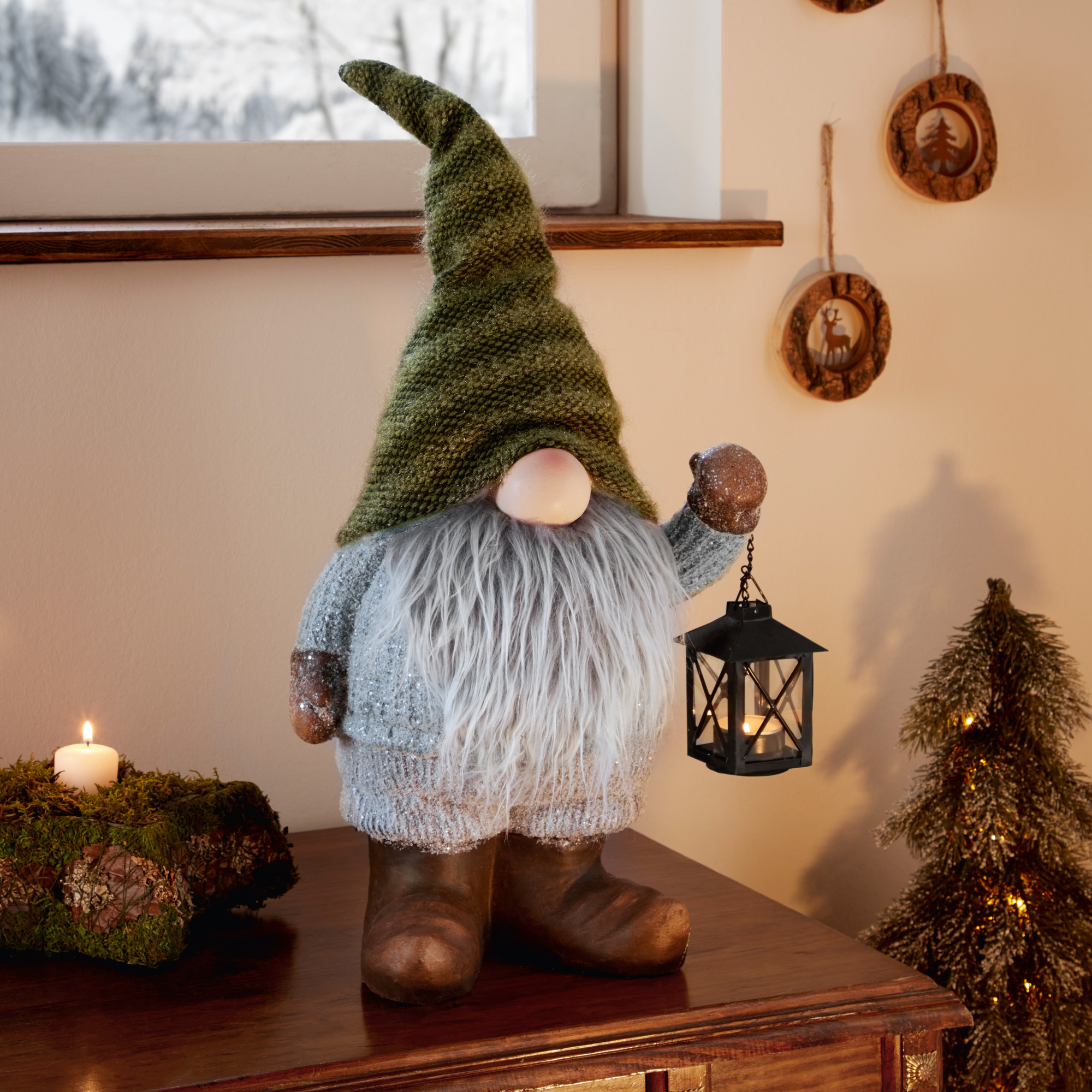 Acheter Lutin "lanterne", grand  dans la boutique en ligne de Frank Flechtwaren