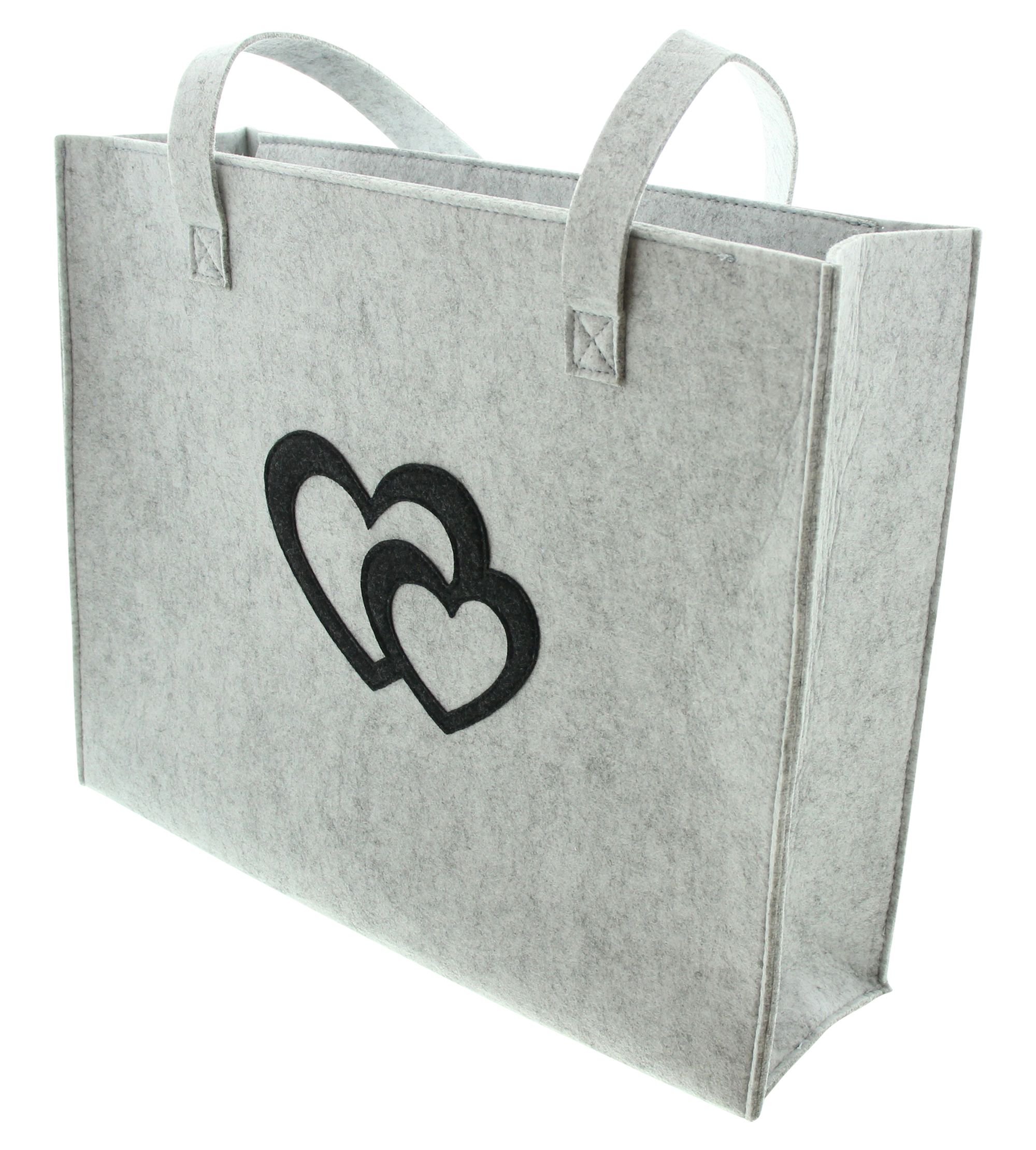 Acheter Sac en feutre "duo de coeurs" dans la boutique en ligne de Frank Flechtwaren pour Sacs Acheter Sac en feutre "duo de coeurs" dans la boutique en ligne de Frank Flechtwaren pour Sacs