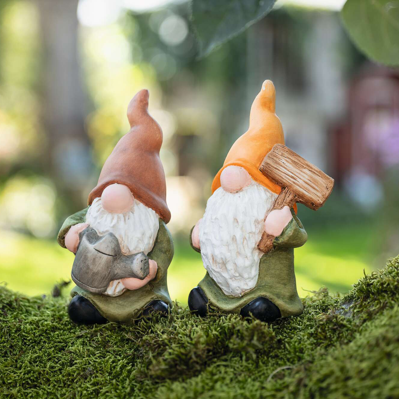 Acheter Lot de 2 lutins " jardinage"  dans la boutique en ligne de Frank Flechtwaren