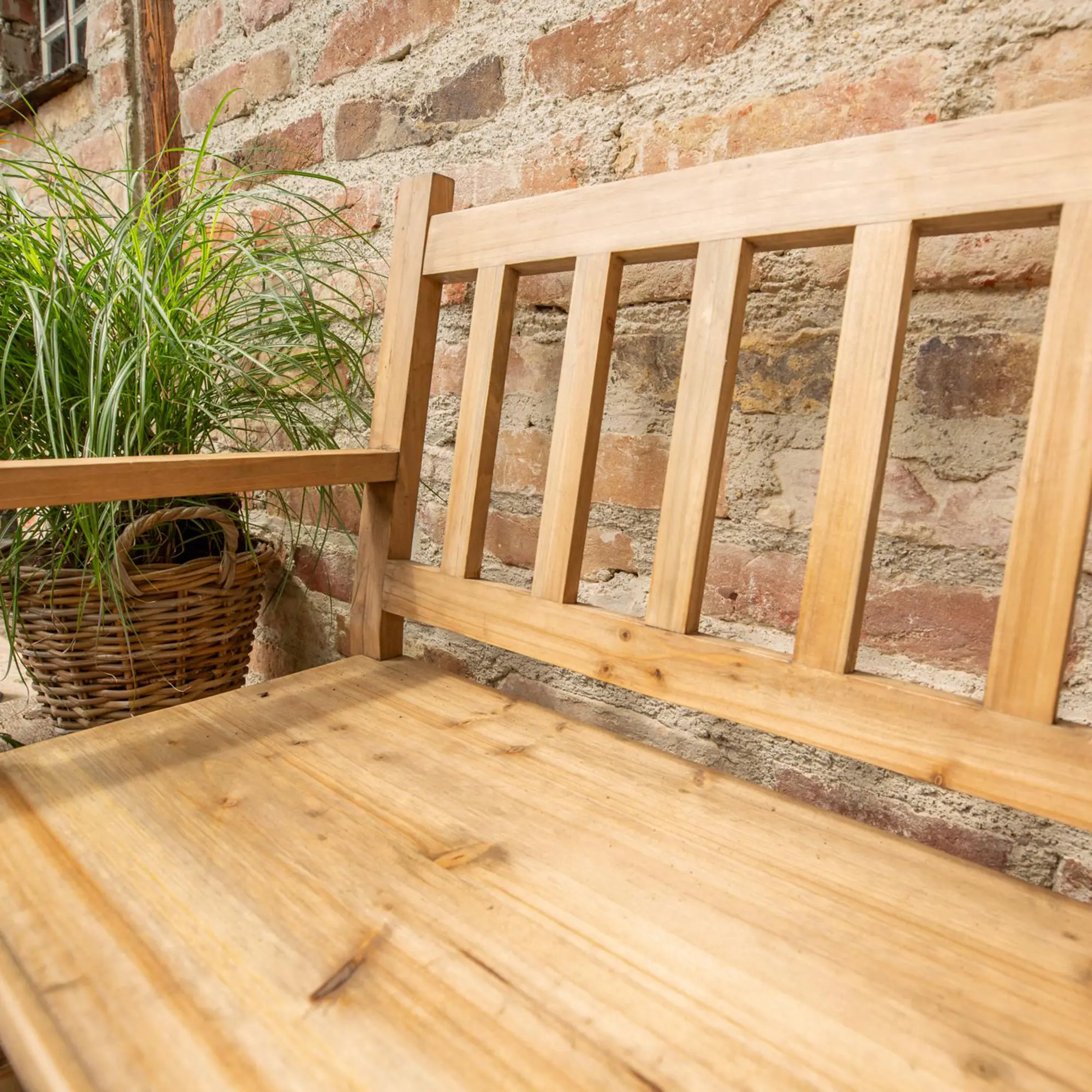 Acheter Banc « Nature Wood » dans la boutique en ligne de Frank Flechtwaren pour Les moments dorés de l'automne