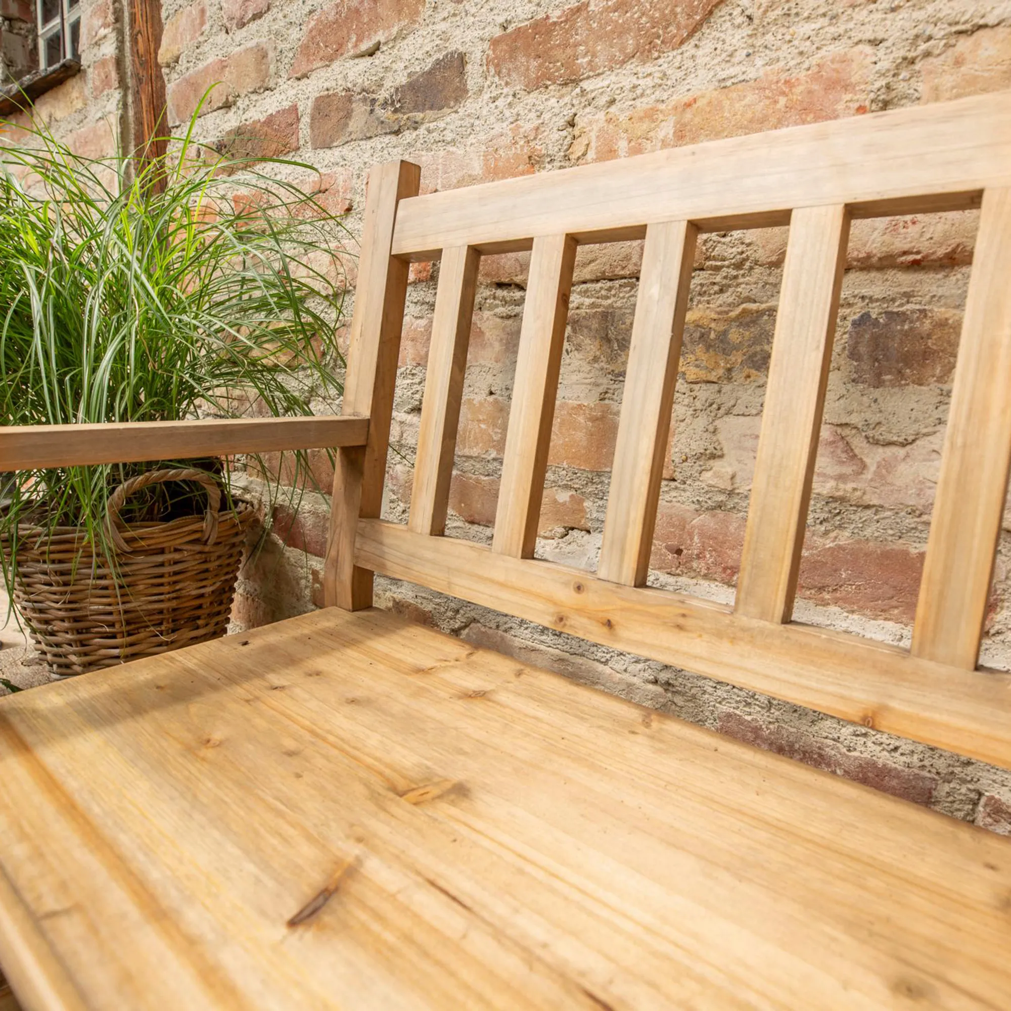 Acheter Banc « Nature Wood » dans la boutique en ligne de Frank Flechtwaren pour Les moments dorés de l'automne
